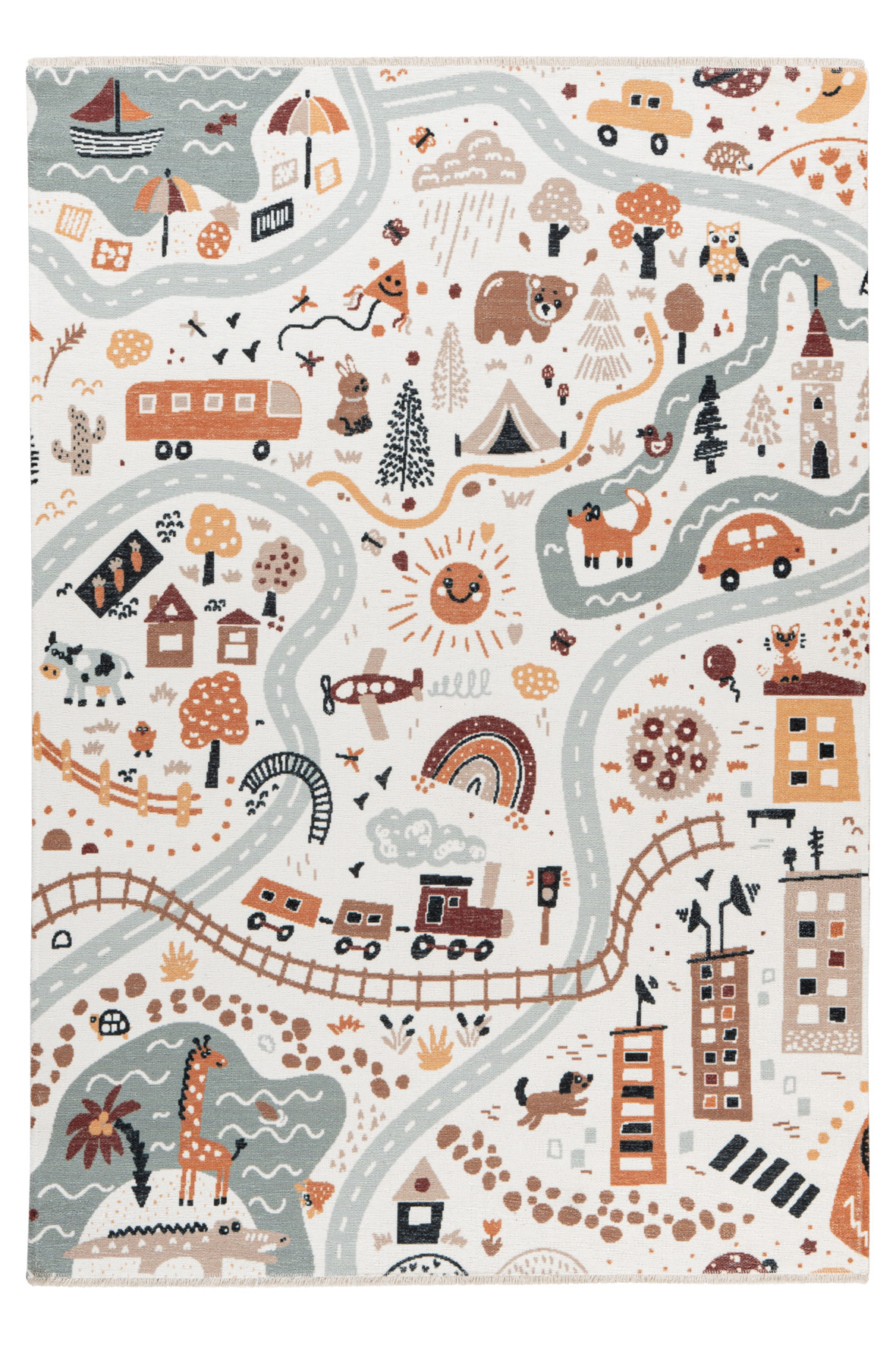 Obsession, Kusový koberec My Greta 622 Street, 115x170, viacfarebná, detská izba