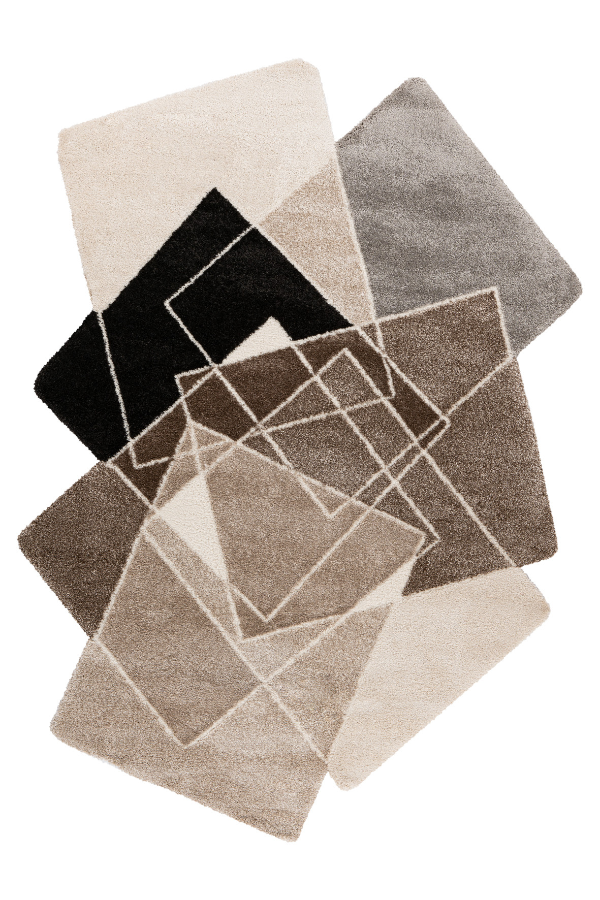 Obsession, Kusový koberec My Frisco 287 Taupe, 160x230, hnedá, obývacia izba