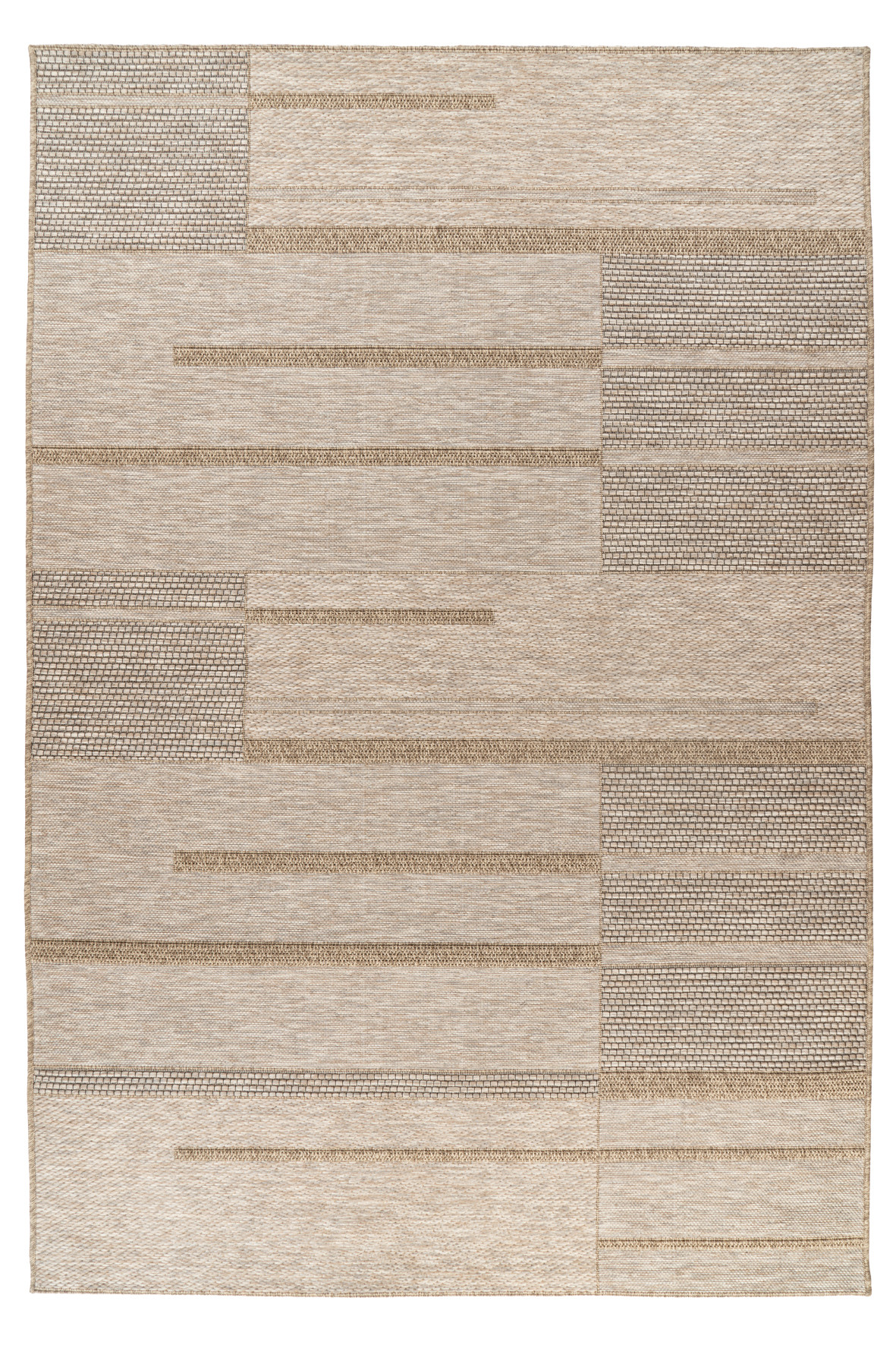 Obsession, Kusový koberec My Oslo 706 Taupe - na von aj na doma, 160x230, hnedá, chodba / predsieň