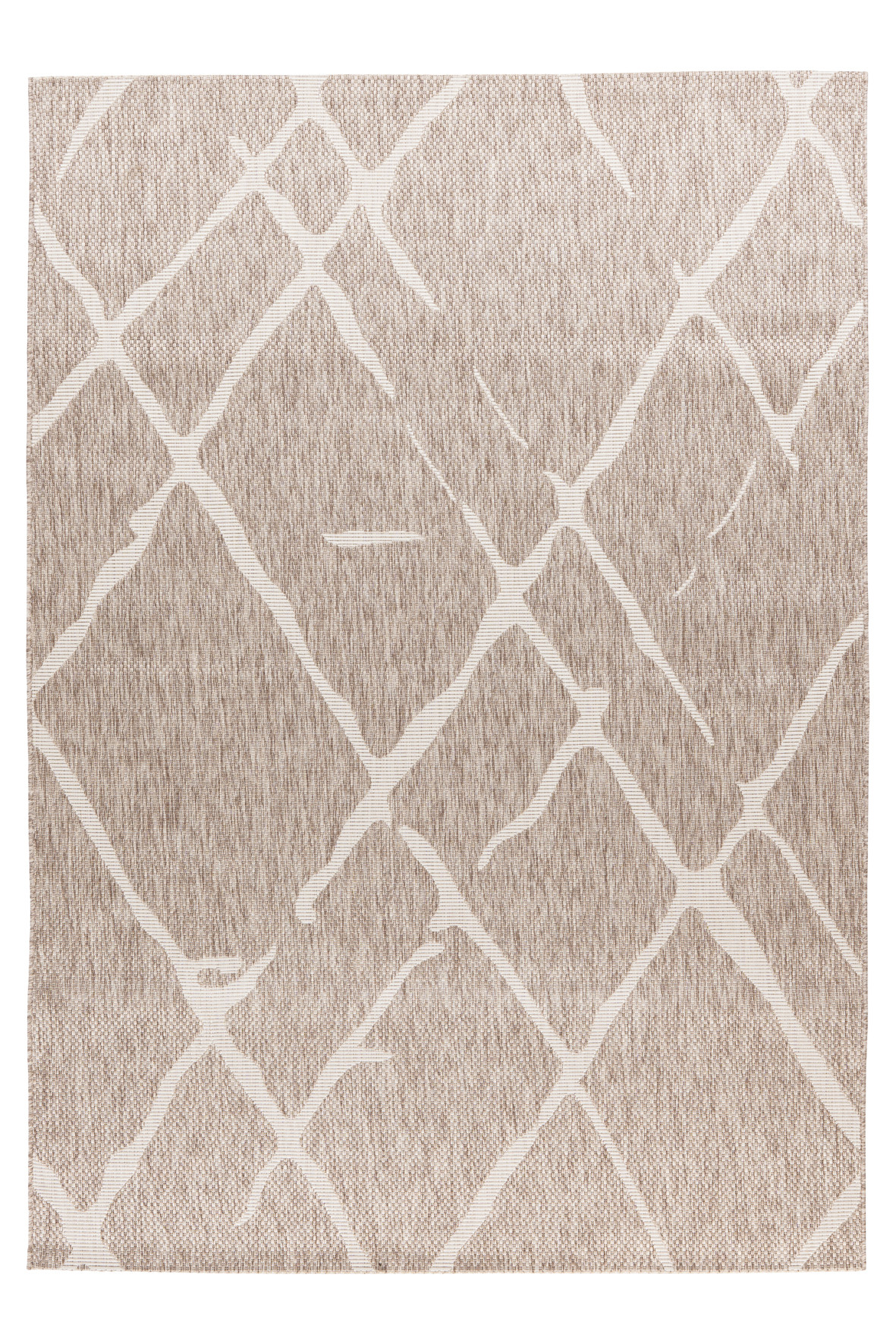 Obsession, Kusový koberec My Tallinn 540 Taupe - na von aj na doma, 80x150, béžová, chodba / predsieň