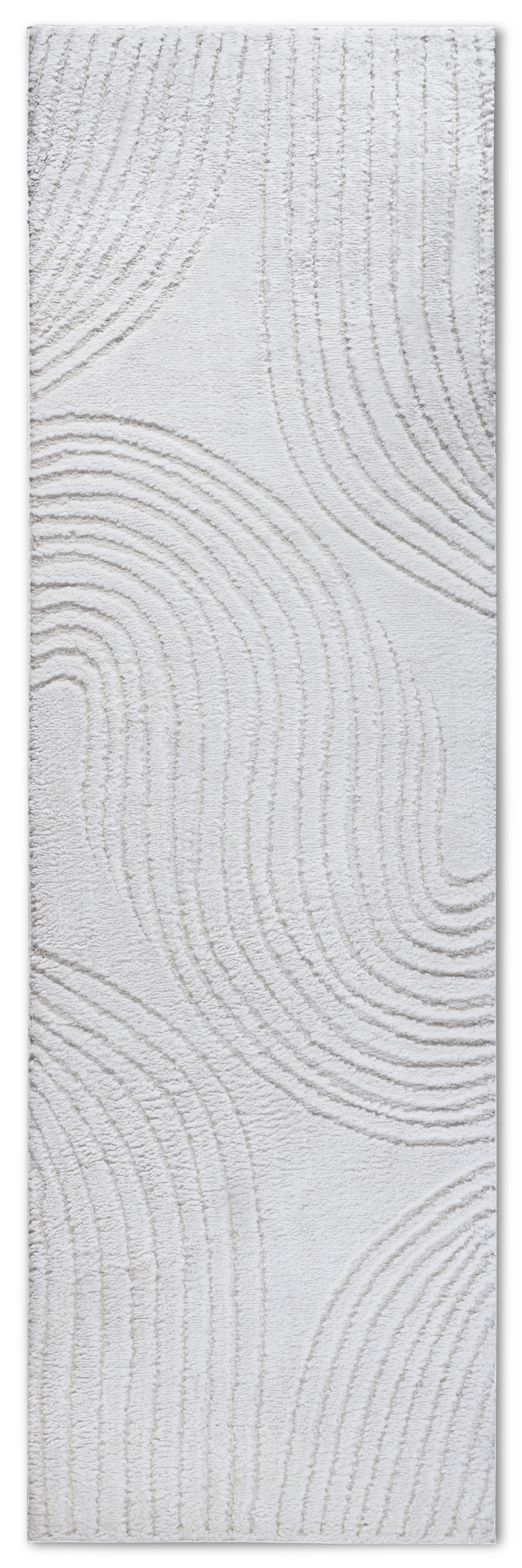 ELLE Decoration, Behúň Gallery 106086 Cream z kolekcie Elle, 80x240, biela, obývacia izba