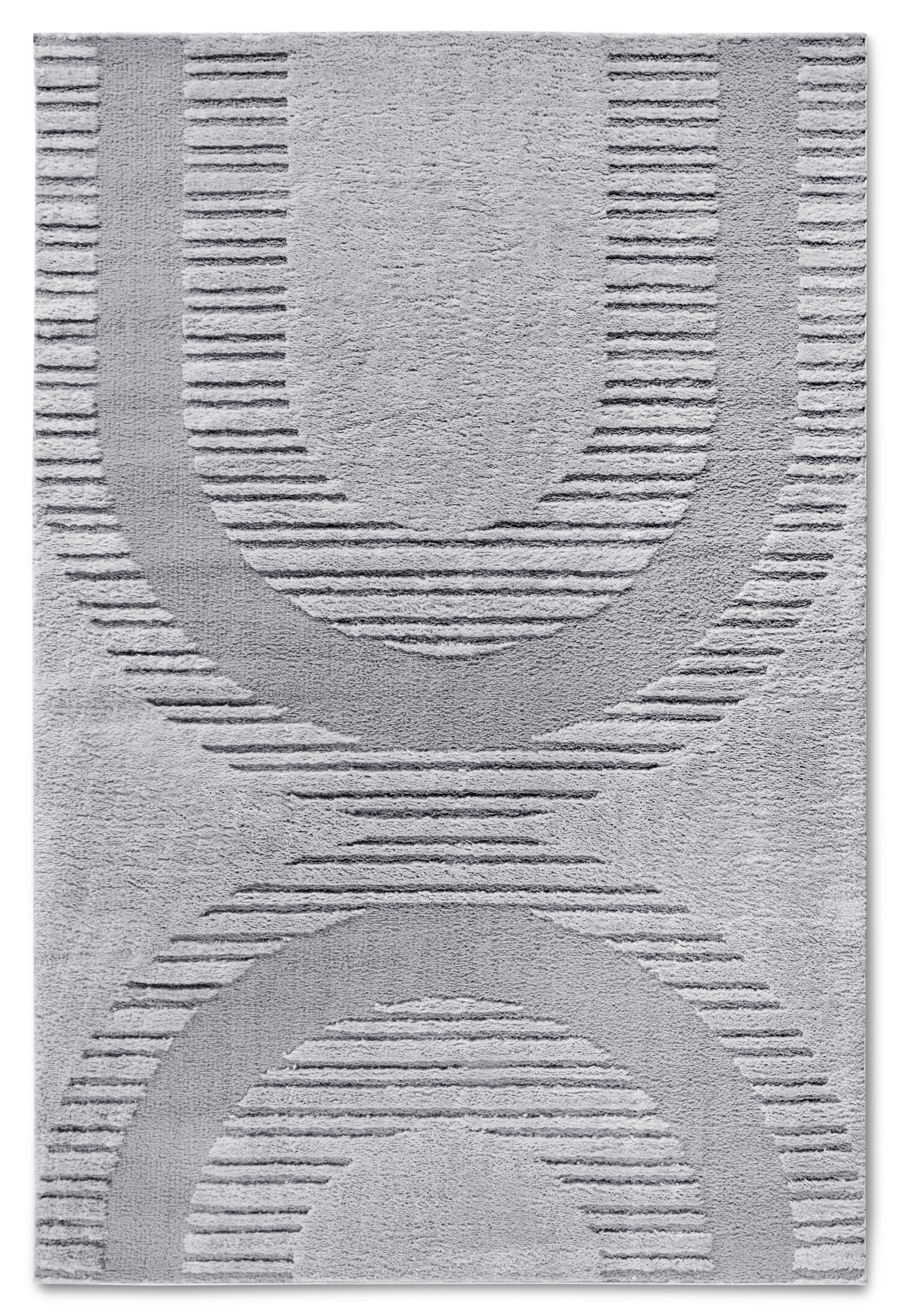 ELLE Decoration, Kusový koberec Gallery 106088 Light Grey z kolekcie Elle, 80x120, šedá, obývacia izba