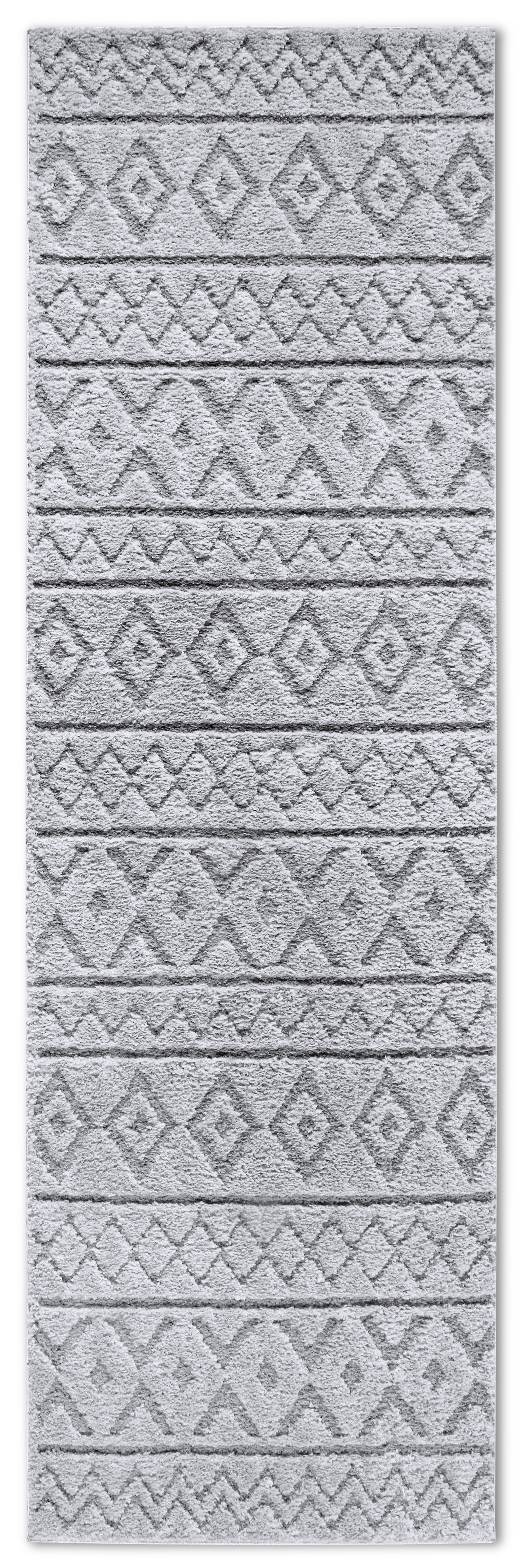 ELLE Decoration, Behúň Gallery 106093 Light Grey z kolekcie Elle, 80x240, šedá, obývacia izba