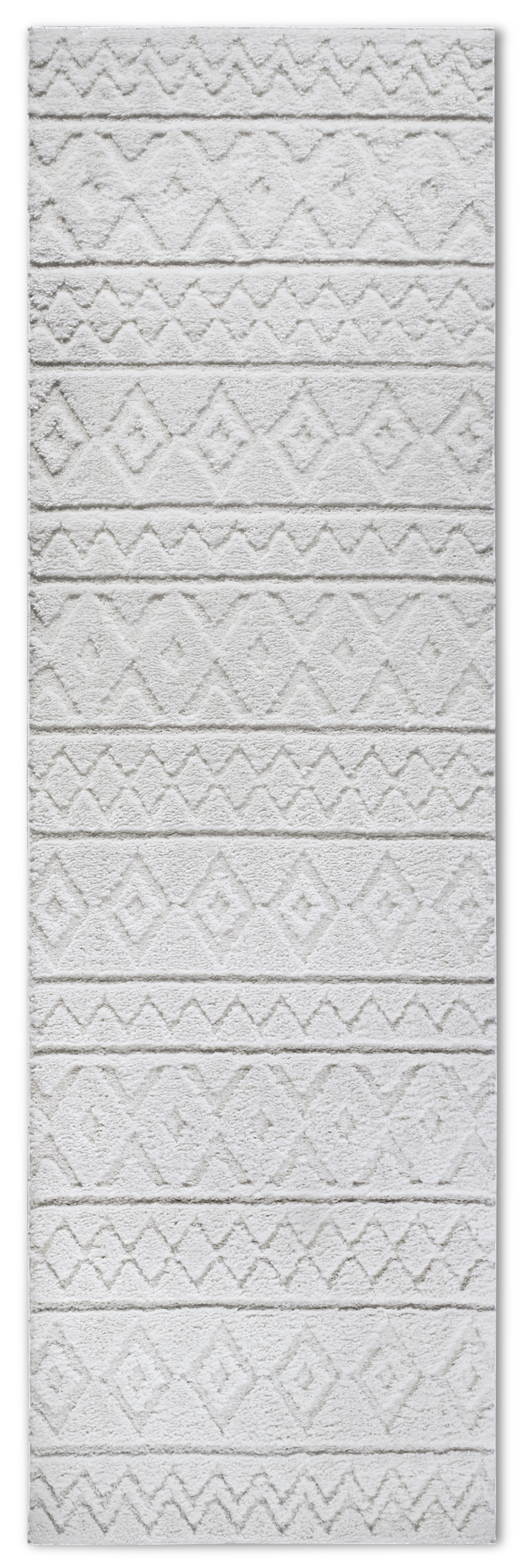 ELLE Decoration, Behúň Gallery 106095 Cream z kolekcie Elle, 80x240, biela, obývacia izba