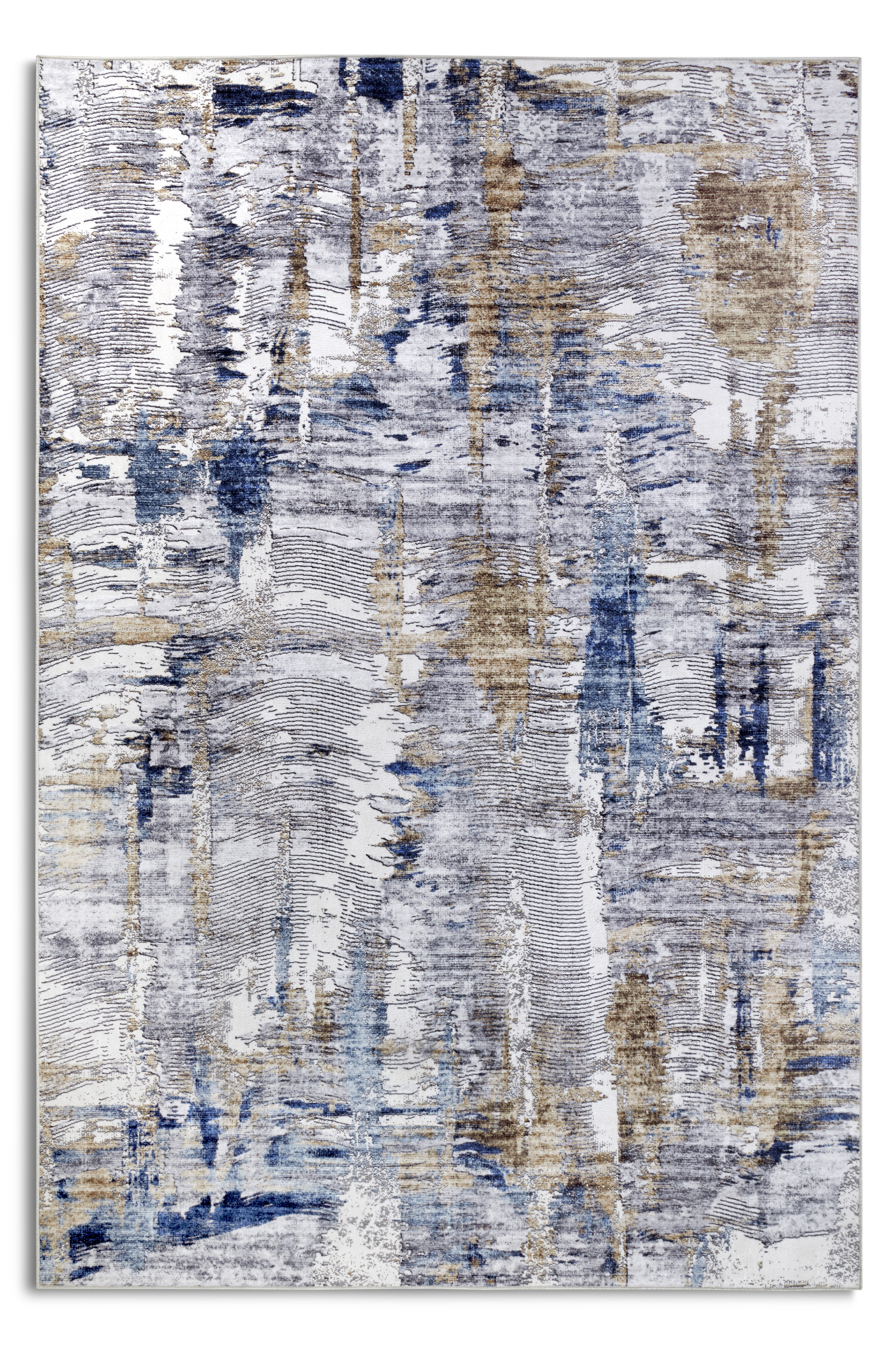 ELLE Decoration, Kusový koberec Imagination New 106035 Dark blue/Beige z kolekcie Elle, 80x150, modrá, obývacia izba