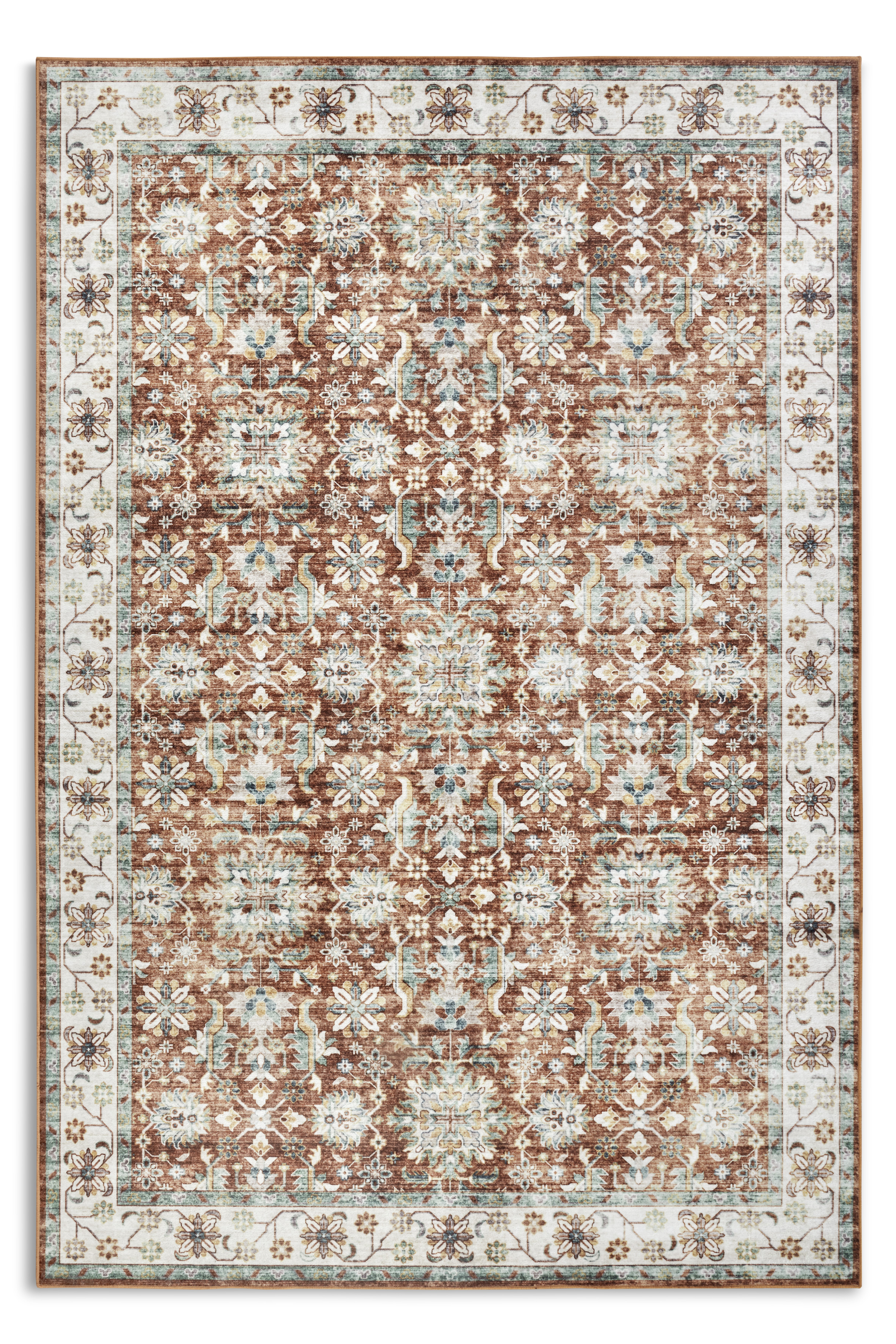 ELLE Decoration, Kusový koberec Imagination New 106045 Red/Cream z kolekcie Elle, 120x160, červená, obývacia izba