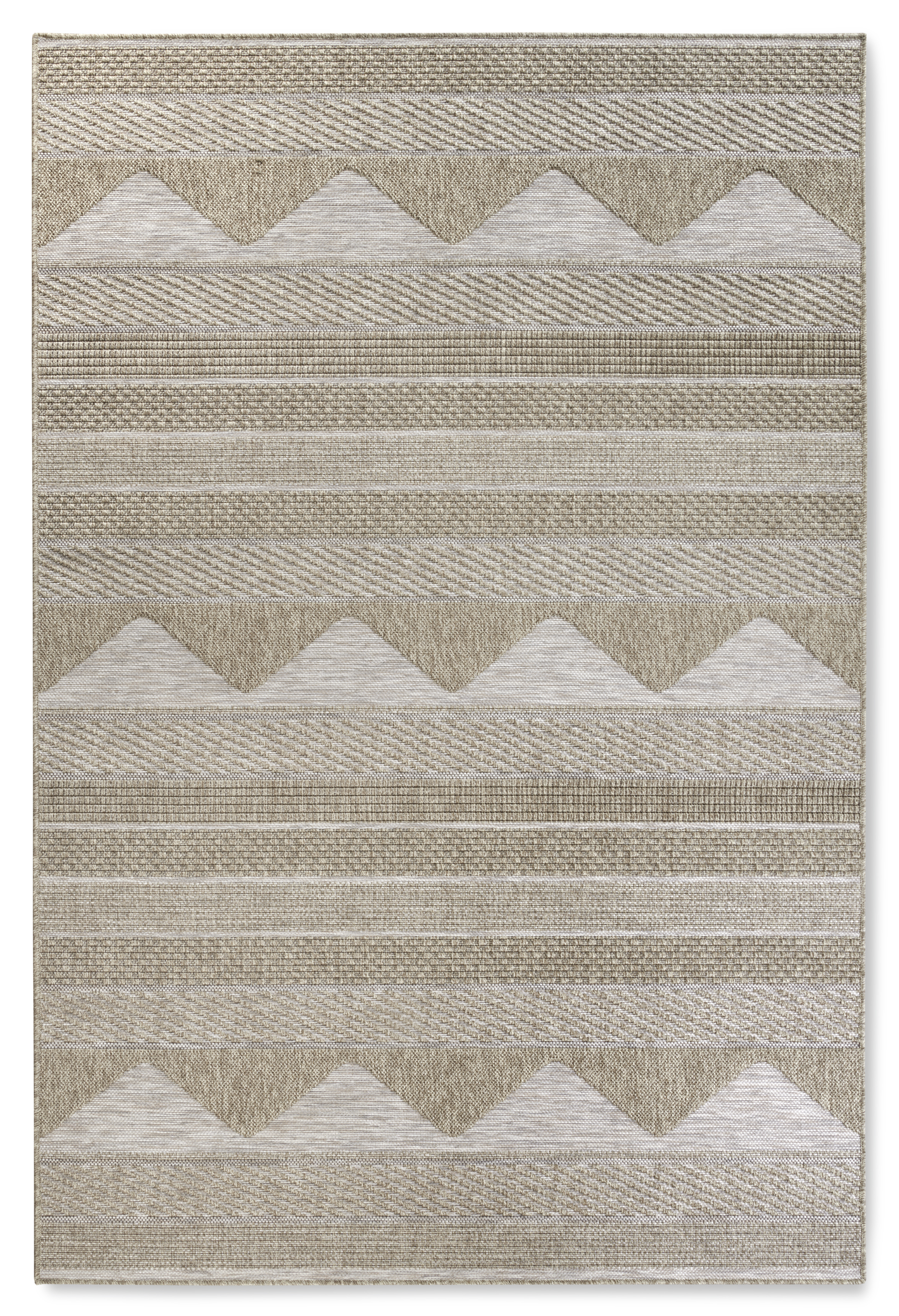 Villeroy & Boch, Kusový koberec Villeroy & Boch 106080 Brown – na von aj na doma, 115x170, hnedá, chodba / predsieň