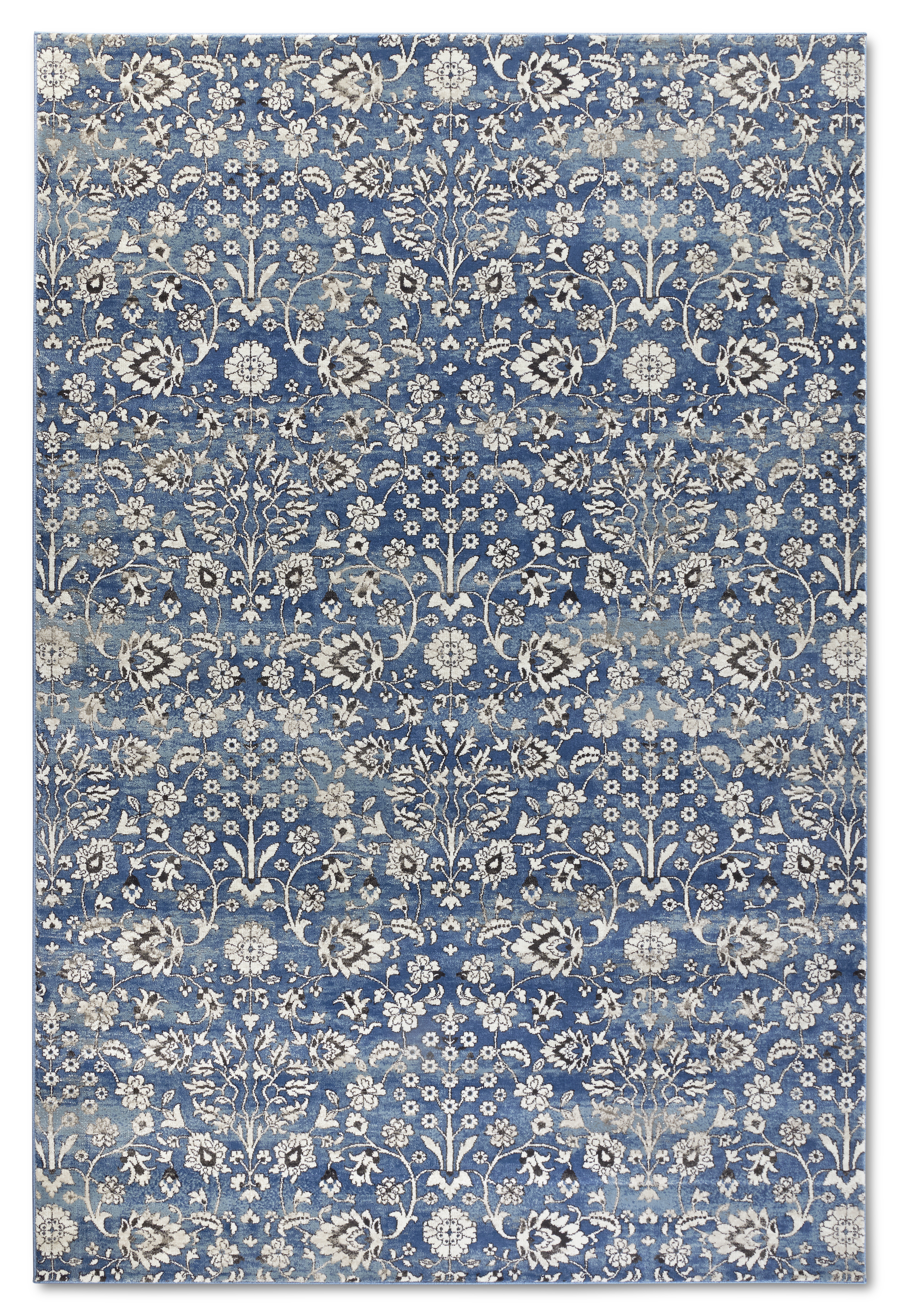 Villeroy & Boch, Kusový koberec Villeroy & Boch 106119 Blue, Cream, 200x280, modrá, obývacia izba