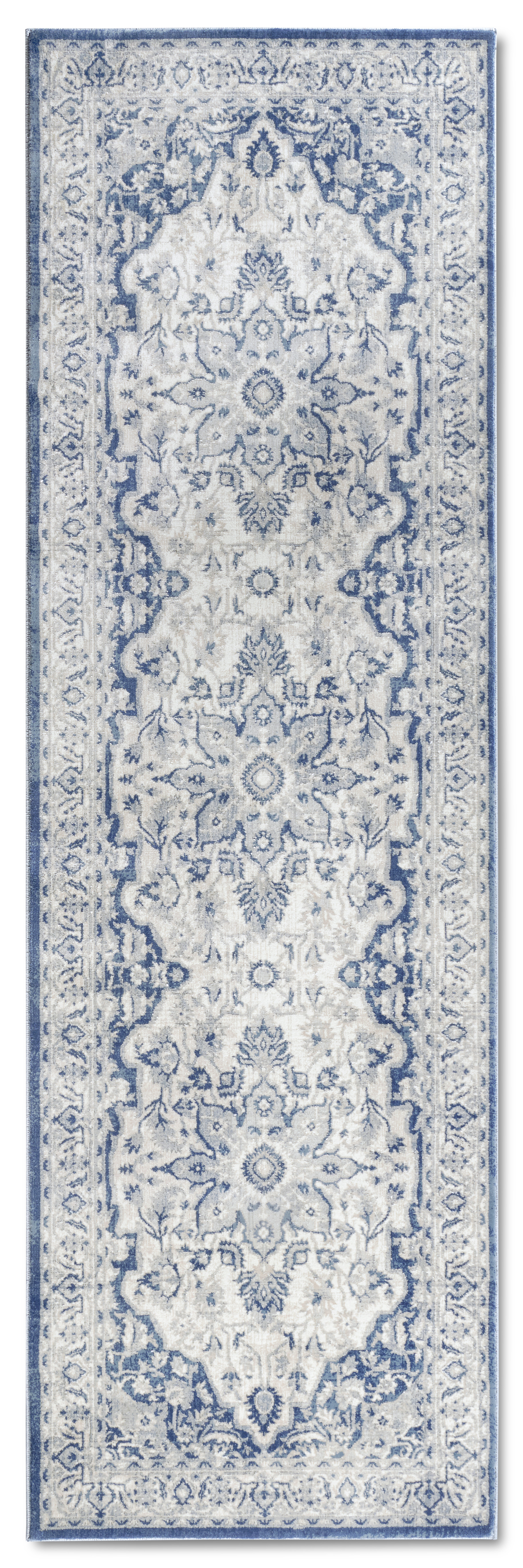 Villeroy & Boch, Behúň Villeroy & Boch 106122 Cream, Blue, 80x240, modrá, obývacia izba