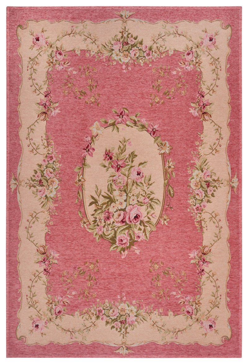 Hanse Home, Kusový koberec Gobelin 105863 Pink Cream, 75x150, ružová, obývacia izba