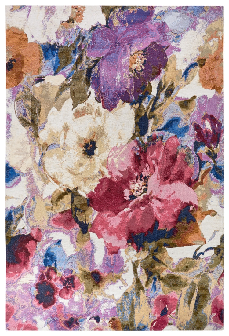 Hanse Home, Kusový koberec Gobelin 105873 Red Multicolored, 60x90, viacfarebná, obývacia izba