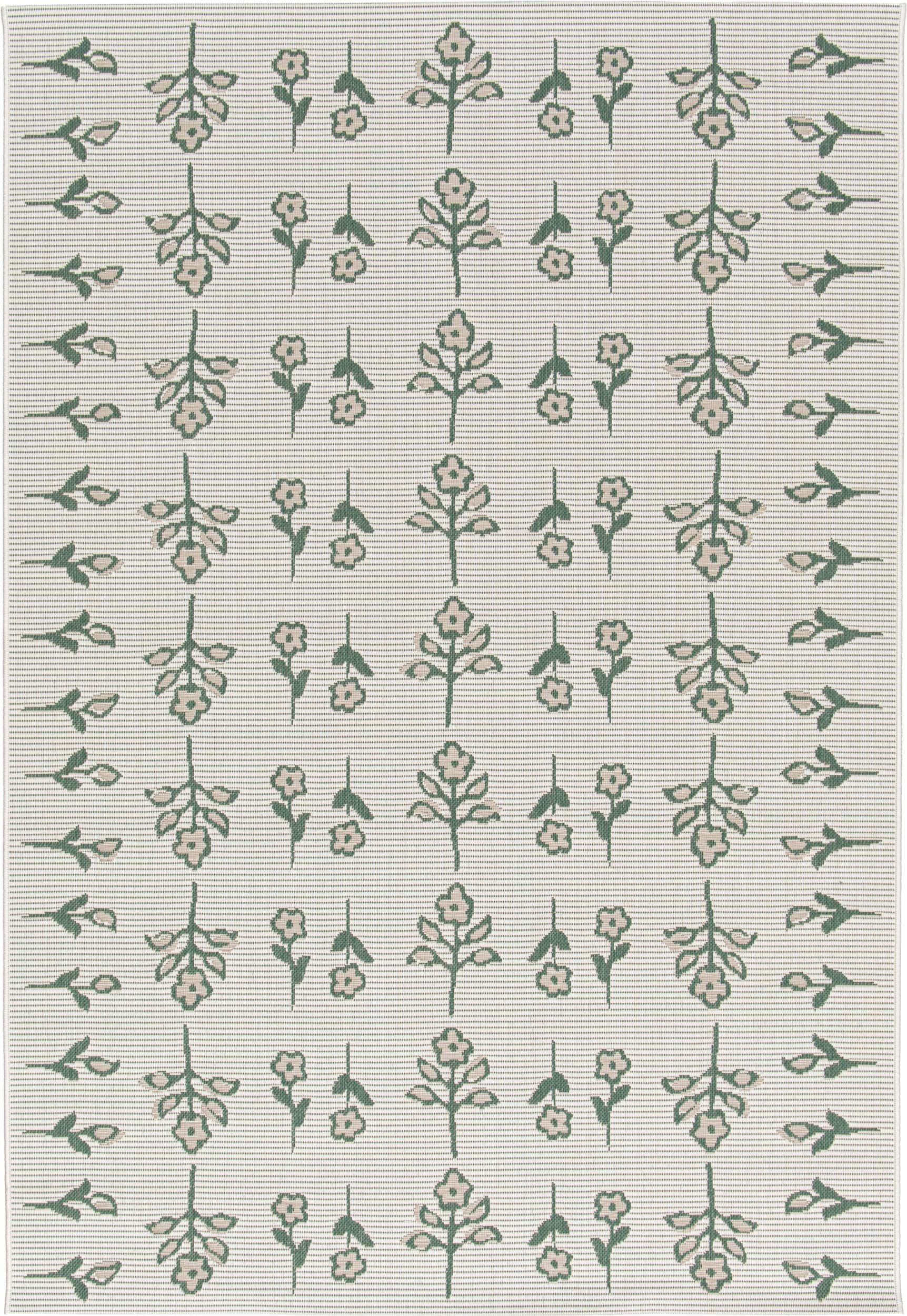 Balta, Kusový koberec Palma Natural 16825-460 - na von aj na doma, 120x170, zelená, chodba / predsieň