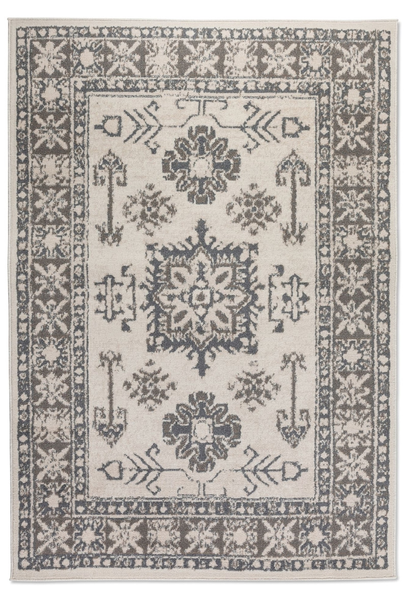 Hanse Home, Kusový koberec Terrain 106002 Cream Grey, 160x235, šedá, obývacia izba