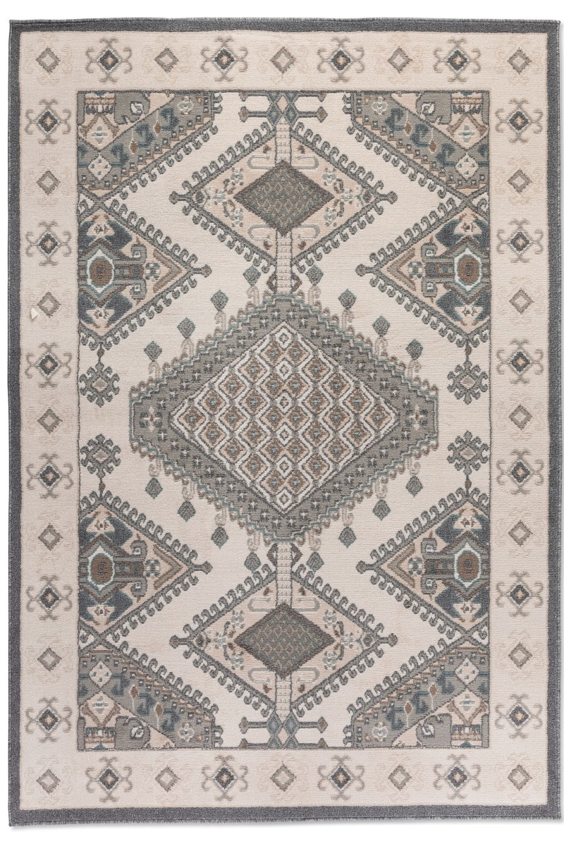 Hanse Home, Kusový koberec Terrain 106004 Cream Grey, 80x120, šedá, obývacia izba