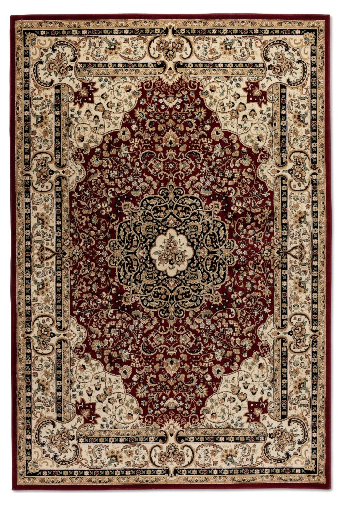 Hanse Home, Kusový koberec Herat 105983 Red, 200x280, červená, chodba / predsieň