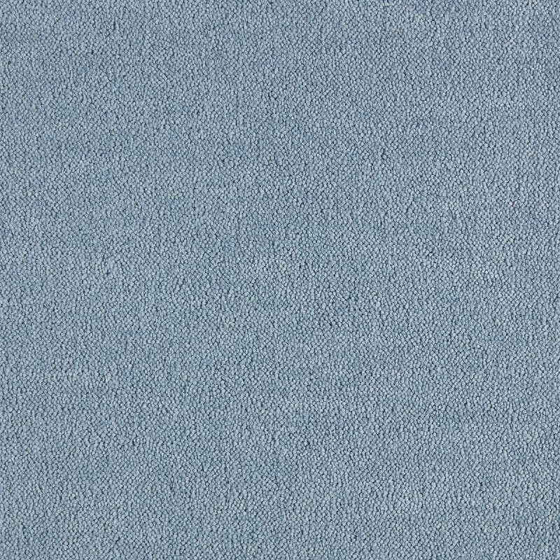 Lano, Metrážny koberec Nano Smart 732 modrý, na mieru, šíře 4m, modrá, textil, chodba / predsieň