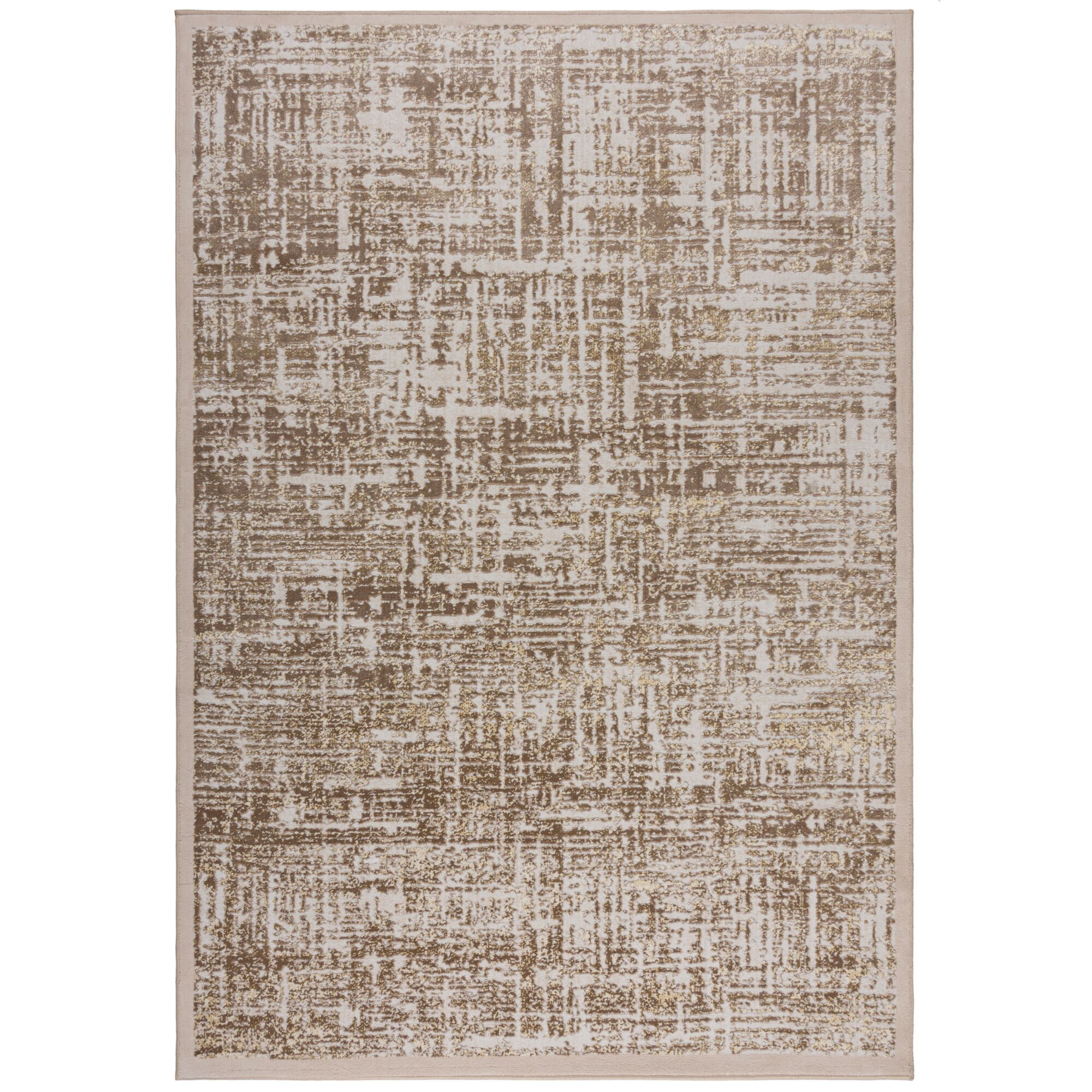 Flair Rugs, Kusový koberec Eris Trace Champagne, 120x170, béžová, obývacia izba