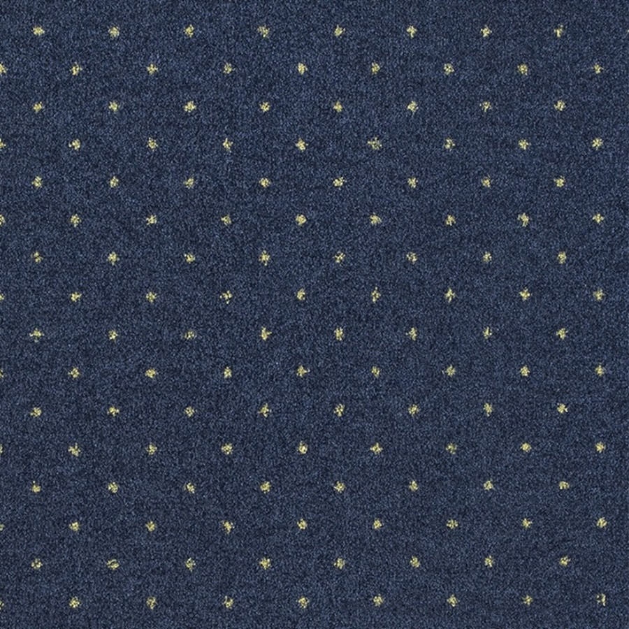 ITC, Metrážny koberec Akzento New 78, záťažový, na mieru, šíře 4m, modrá, ab (mriežka), chodba / predsieň