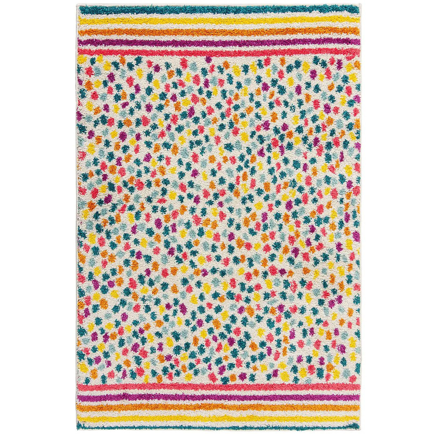 Flair Rugs, Kusový koberec Menara Rainbow Spot Multi, 100x150, viacfarebná, detská izba