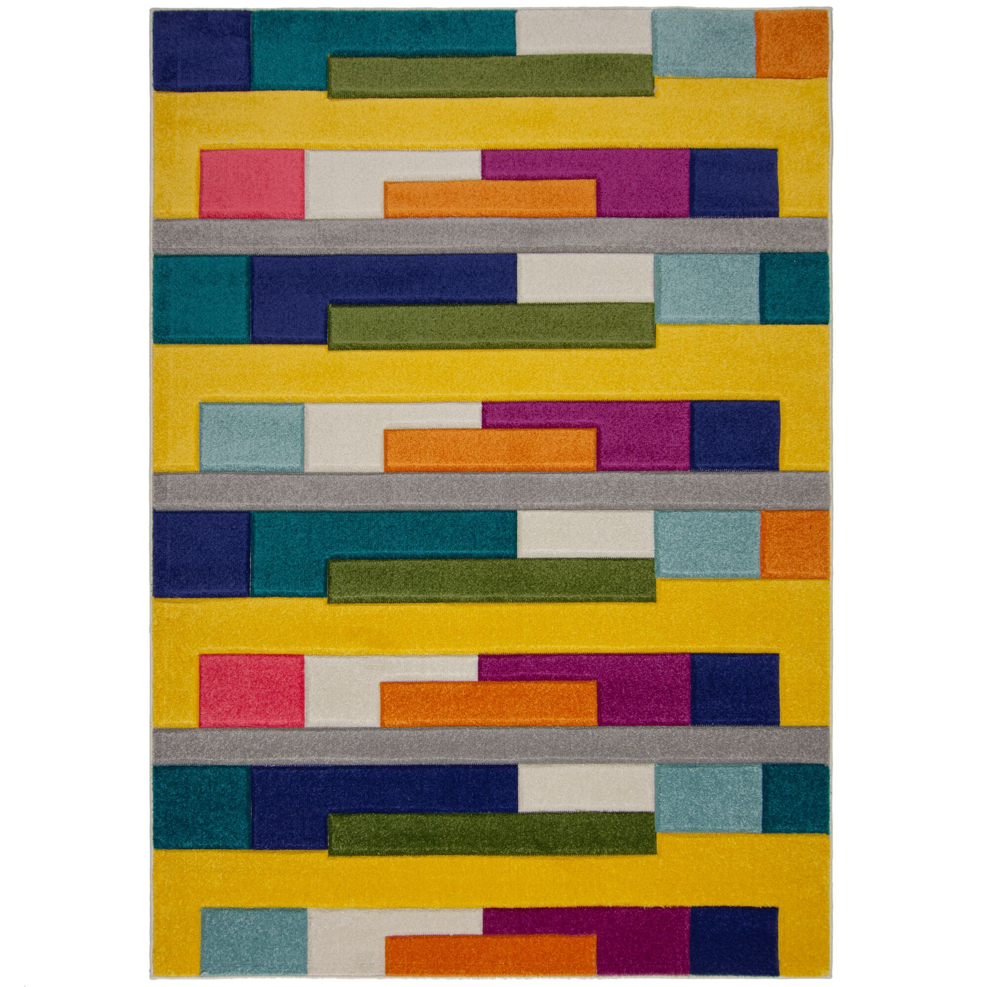 Flair Rugs, Kusový koberec Spectrum Mambo Multi, 80x150, viacfarebná, obývacia izba