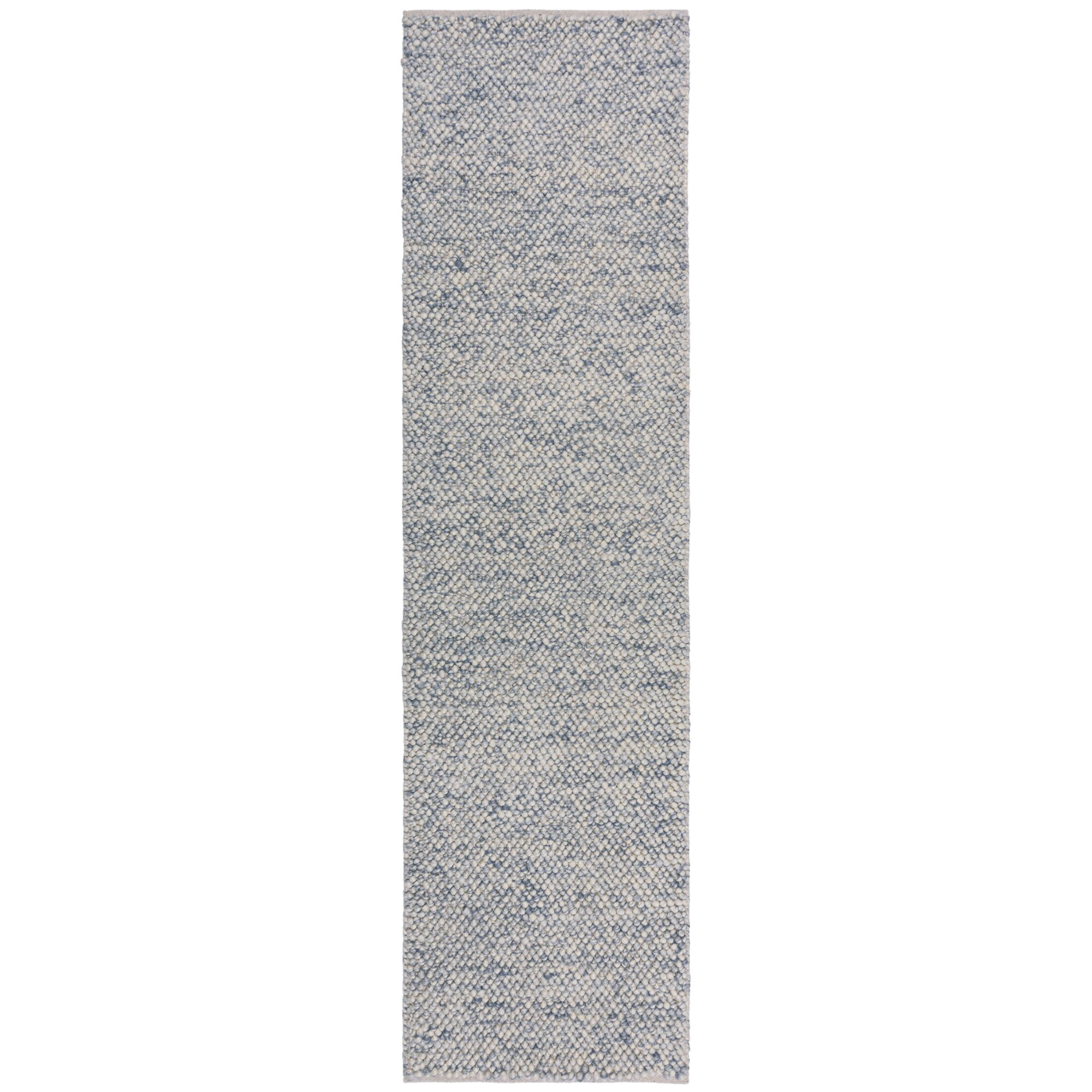 Flair Rugs, Ručne tkaný behúň Minerals Blue, 60x230, modrá, chodba / predsieň
