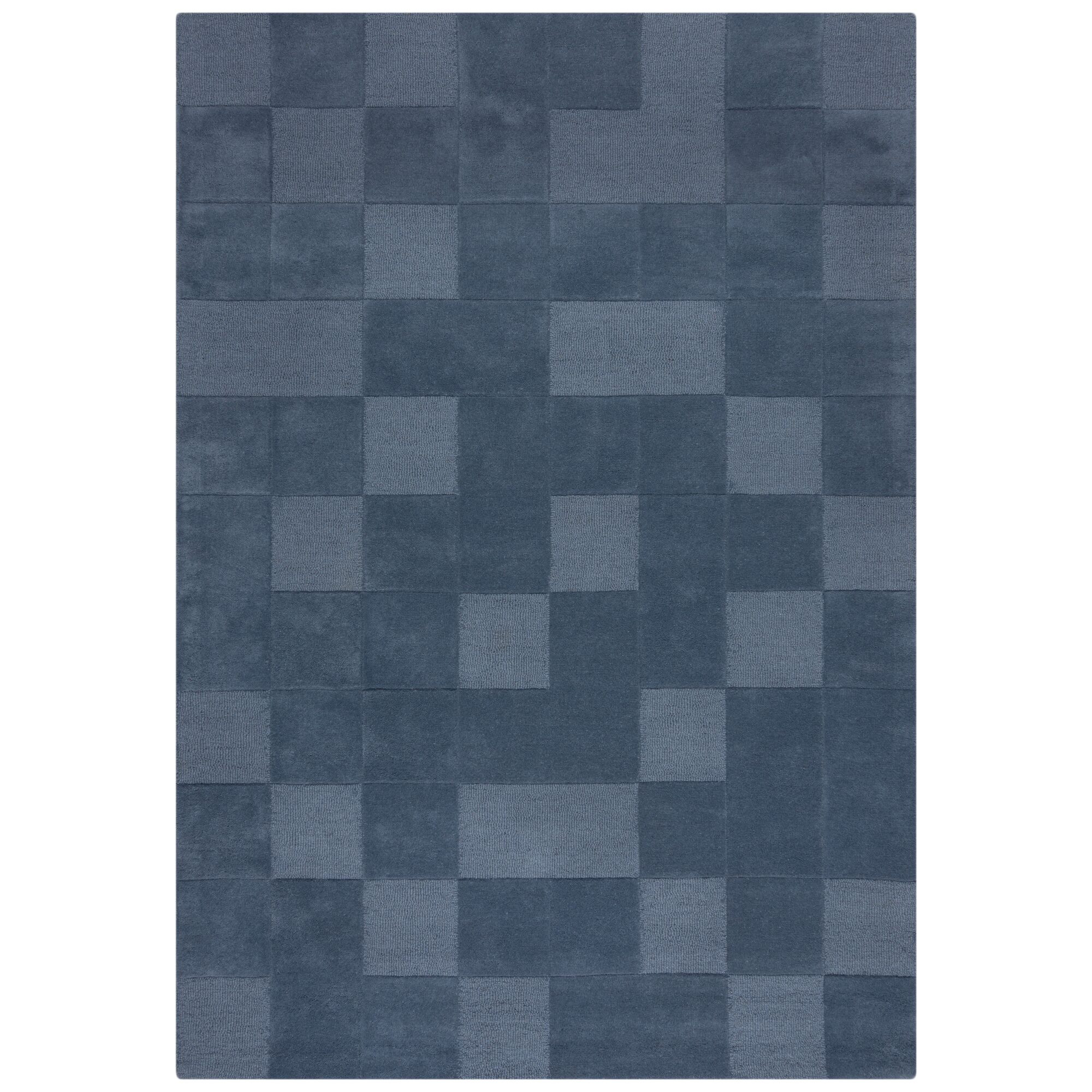 Flair Rugs, Kusový koberec Moderno Checkerboard Blue, 120x170, modrá, chodba / predsieň