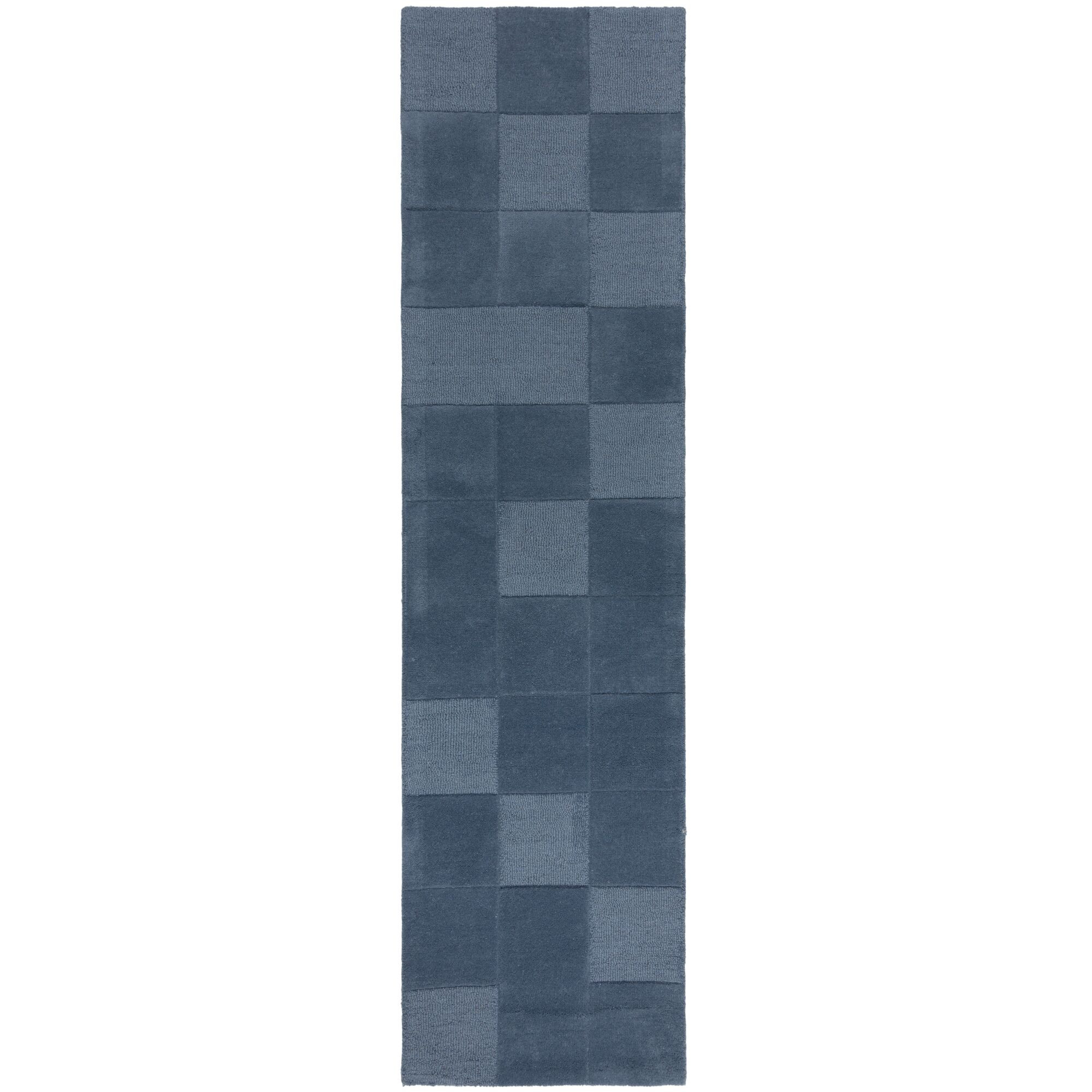 Flair Rugs, Behúň Moderno Checkerboard Blue, 60x230, modrá, chodba / predsieň
