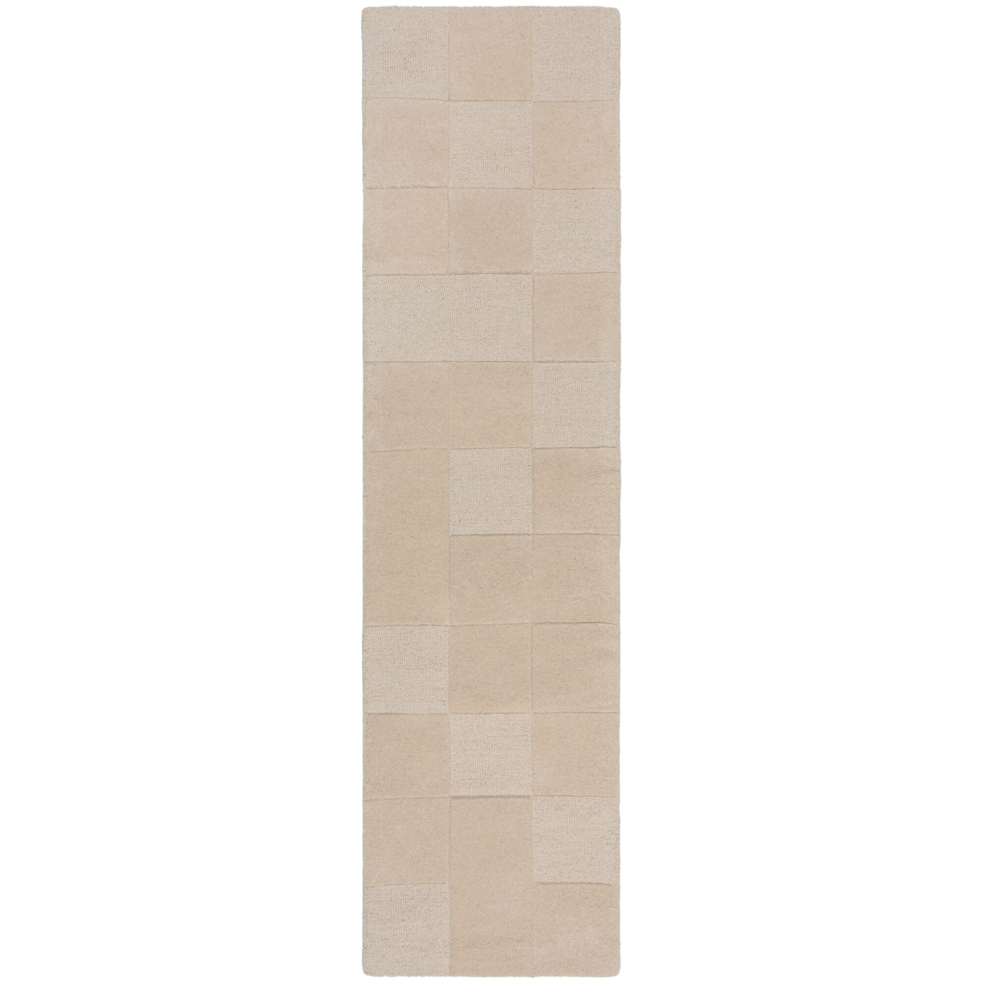 Flair Rugs, Behúň Moderno Checkerboard Natural, 60x230, béžová, obývacia izba