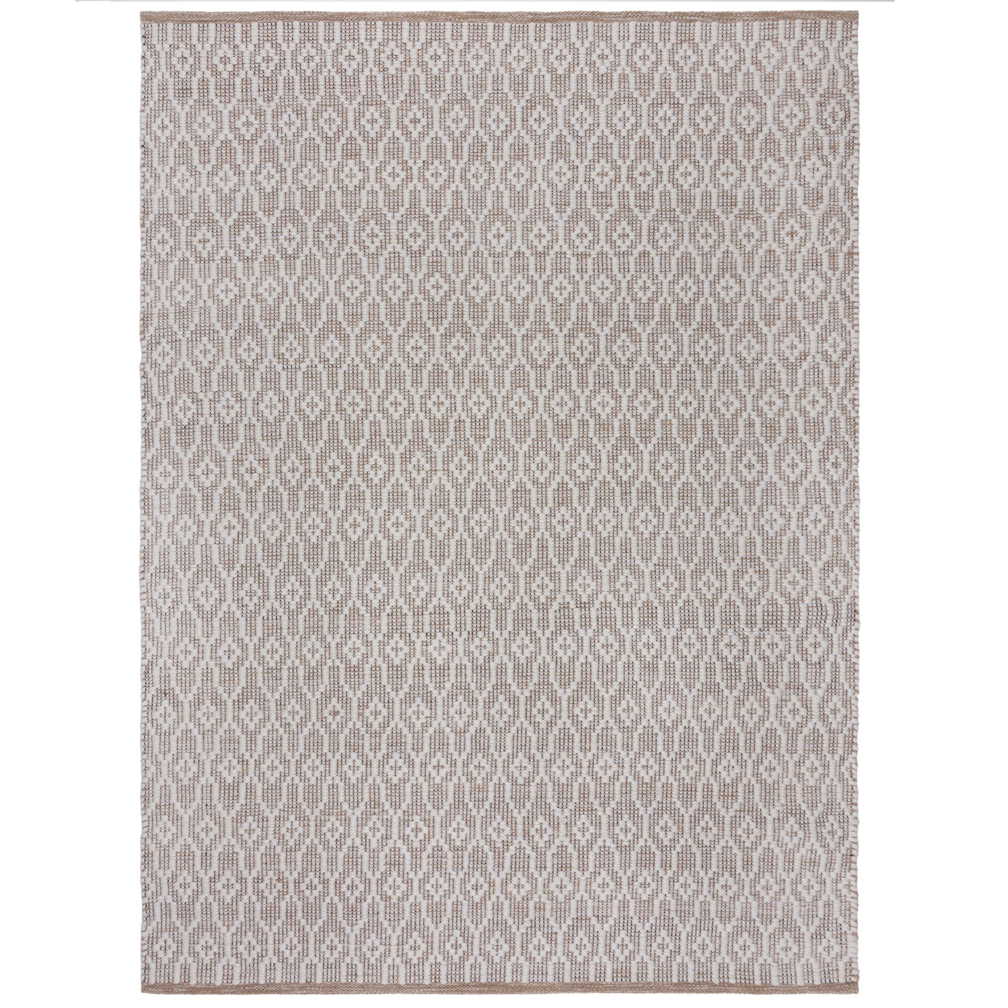Flair Rugs, Ručne tkaný kusový koberec Nur Wool Dream Natural, 80x150, béžová, obývacia izba