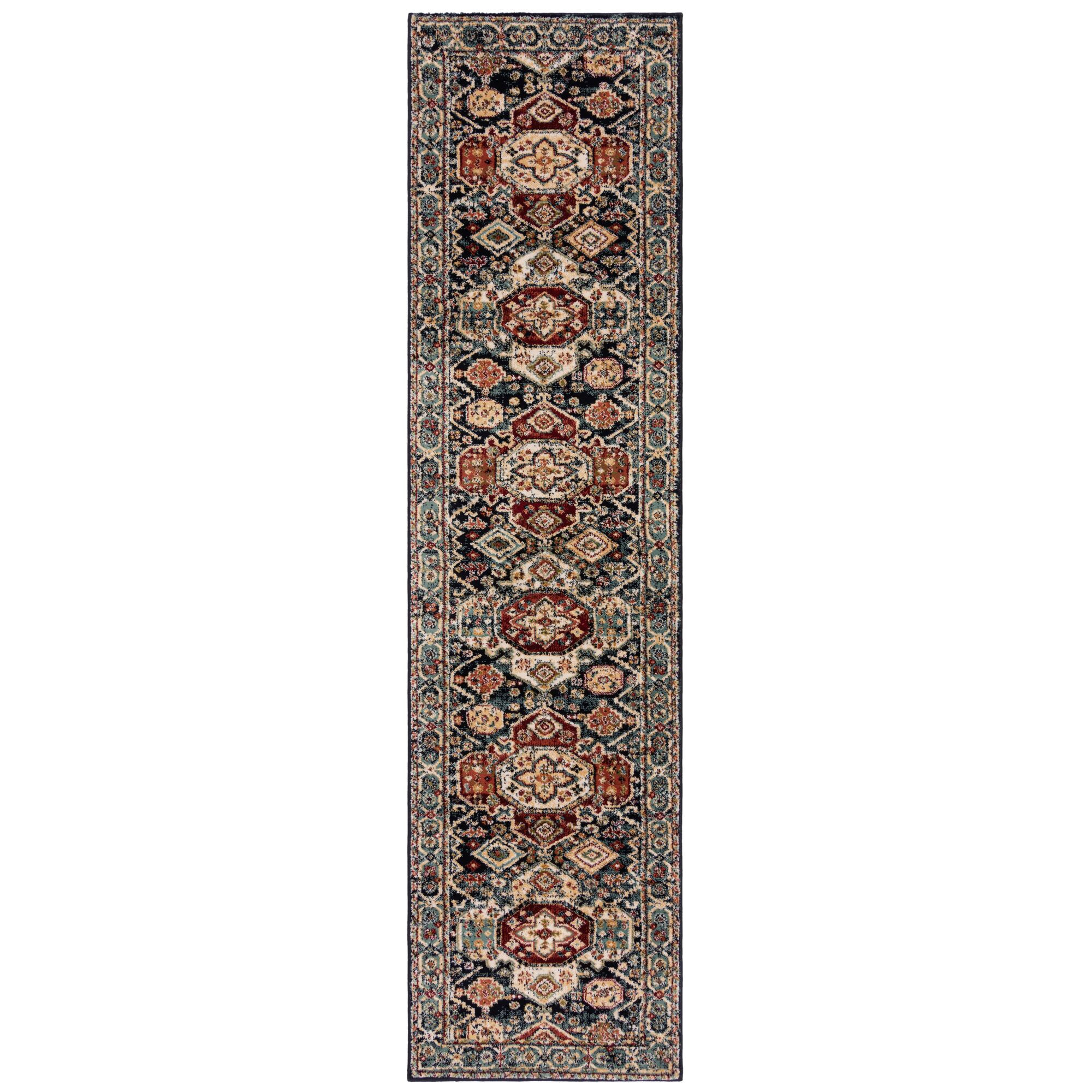 Flair Rugs, Behúň Sincerity Royale Gillingham Blue, 66x300, viacfarebná, chodba / predsieň