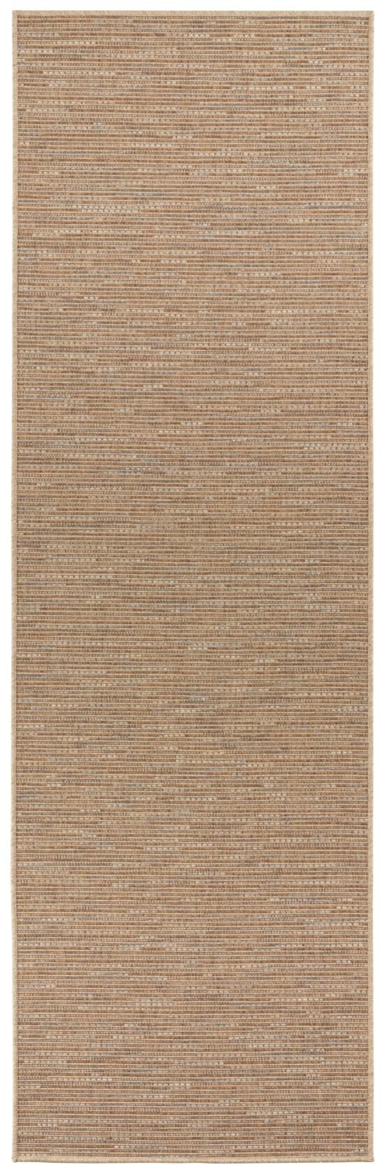 BT Carpet, Behúň Nature 104264 Grey / Gold – na von aj na doma, 80x500, béžová, chodba / predsieň