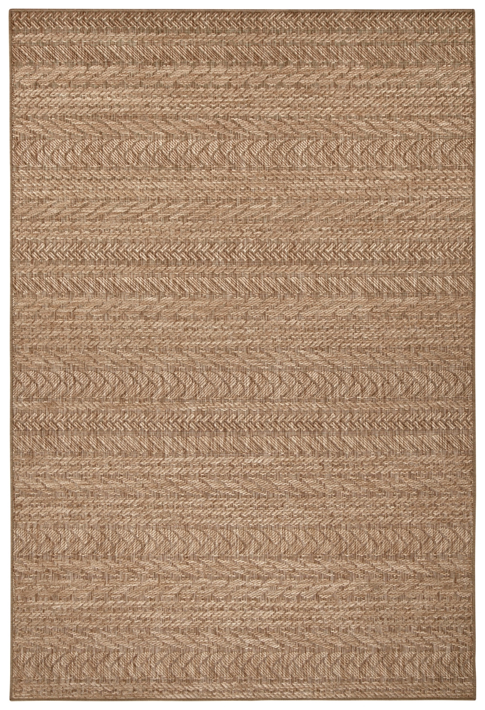 Hanse Home, Kusový koberec Forest 103995 Beige / Brown – na von aj na doma, 200x290, béžová, hnedá, chodba / predsieň