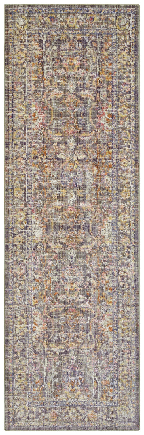 Hanse Home, Behúň Cairo 105589 Luxor Grey Multicolored – na von aj na doma, 80x200, viacfarebná, chodba / predsieň