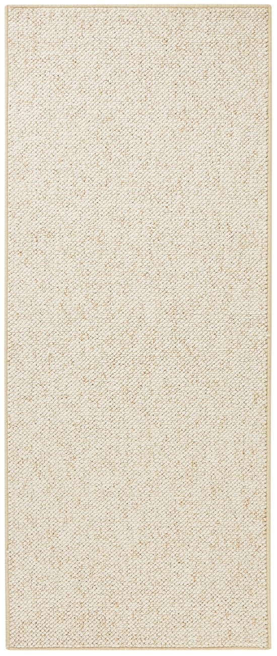 BT Carpet, Behúň Wolly 102843, 80x200, biela, obývacia izba