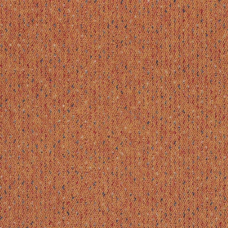 Betap, Metrážny koberec Virtuose 35, na mieru, šíře 4m, oranžová, filc, chodba / predsieň