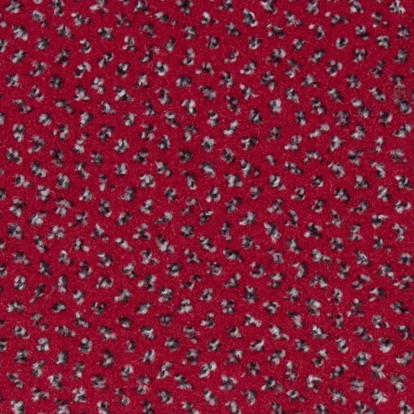 Betap, Metrážny koberec Saturnus 15, záťažový, na mieru, šíře 4m, červená, ab (mriežka), chodba / predsieň