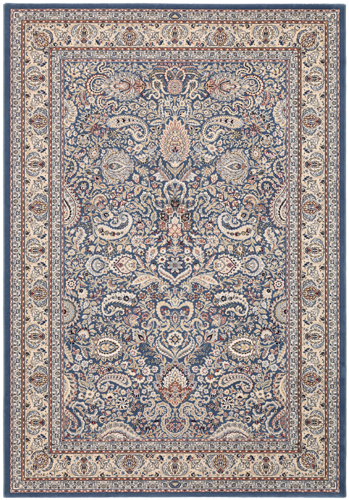 Osta, Kusový koberec Diamond 72201 901, 67x130, modrá, chodba / predsieň