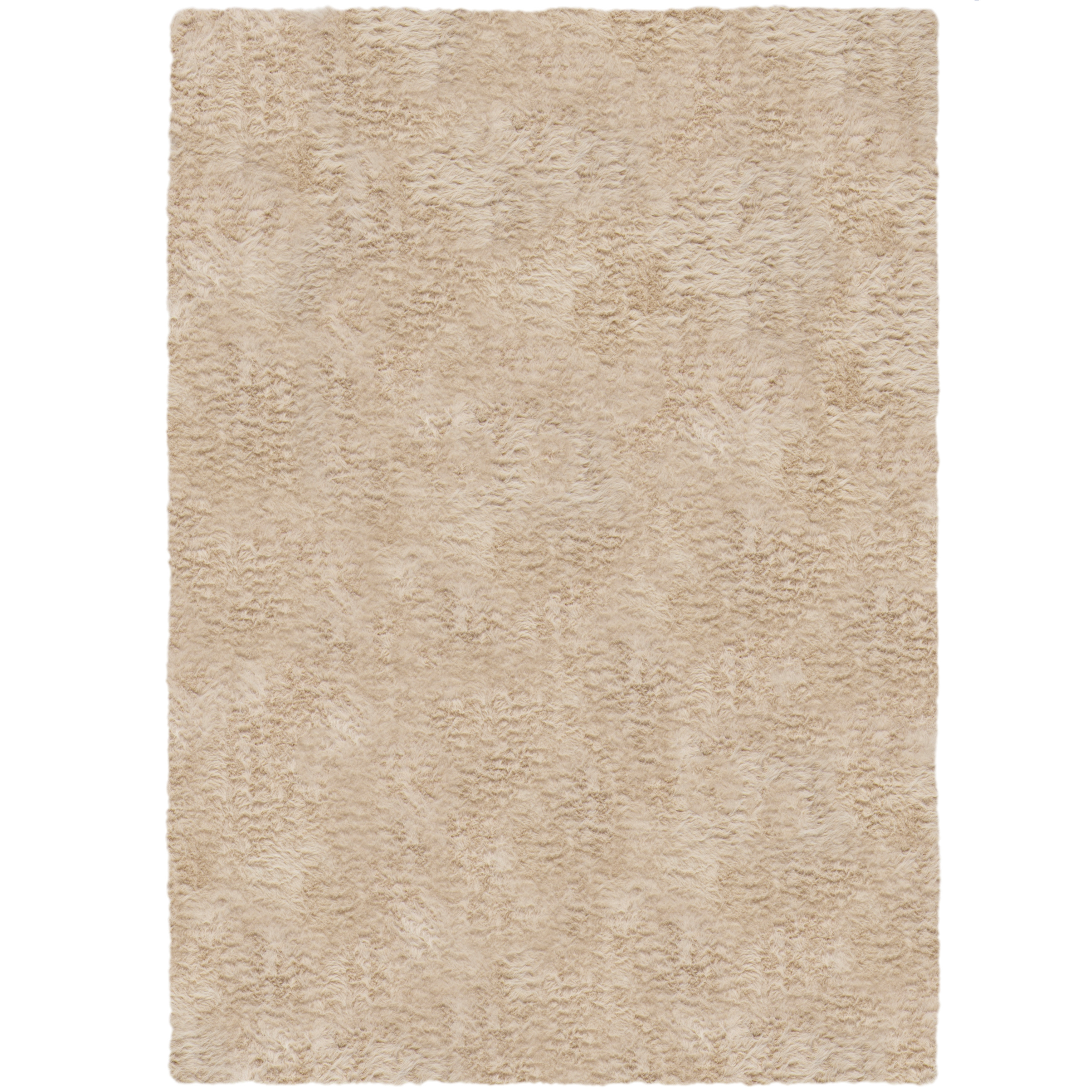 Flair Rugs, Kusový koberec Alpine Faux Fur Natural, 180x290, béžová, obývacia izba
