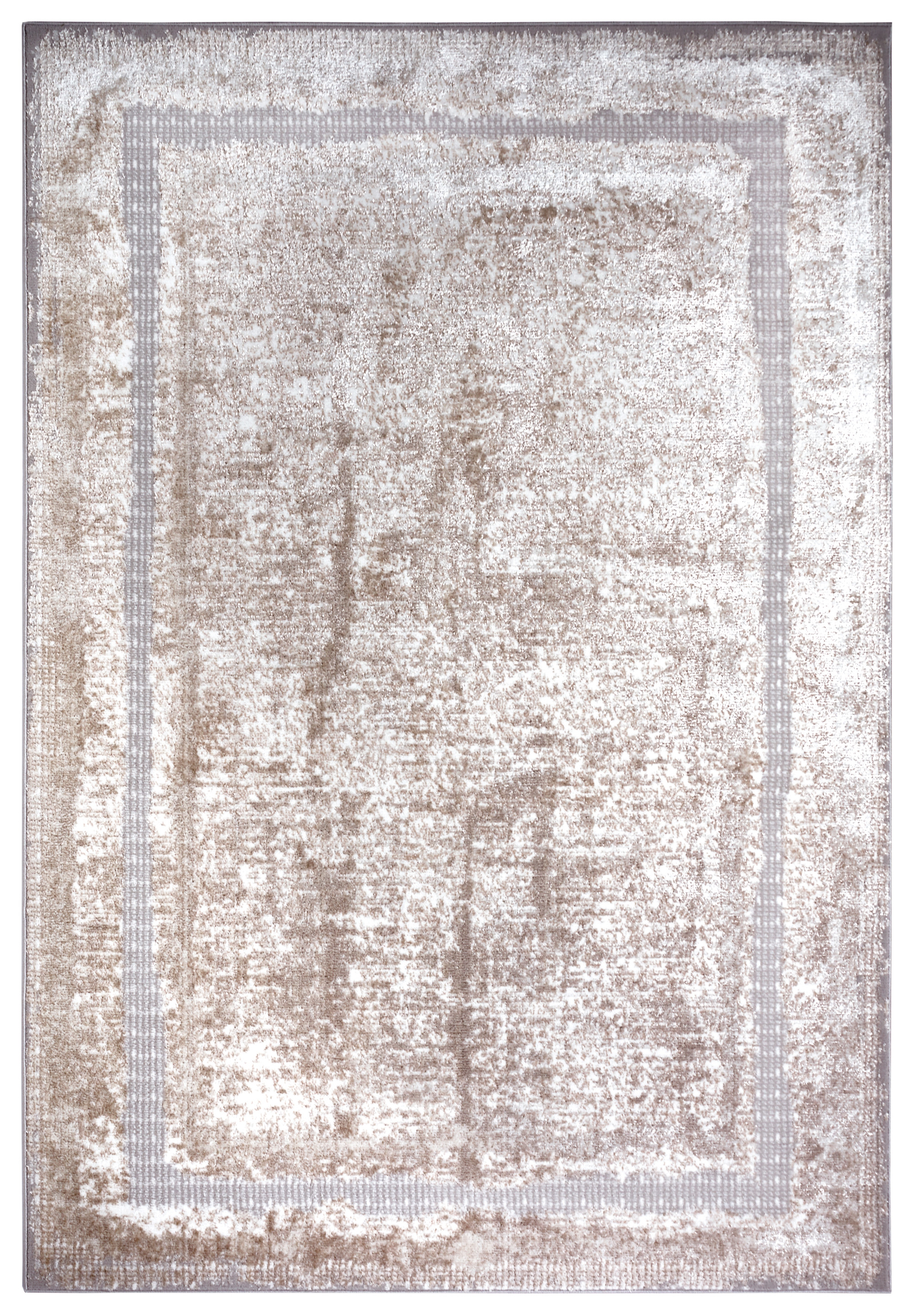 Hanse Home, Kusový koberec Shine 105919 Classic Cream Silver, 67x120, béžová, obývacia izba