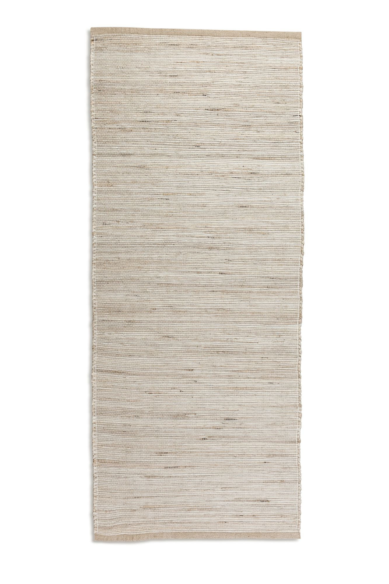 Hanse Home, Behúň Handloom 105962 Dhaka Grey Brown, 80x200, béžová, chodba / predsieň