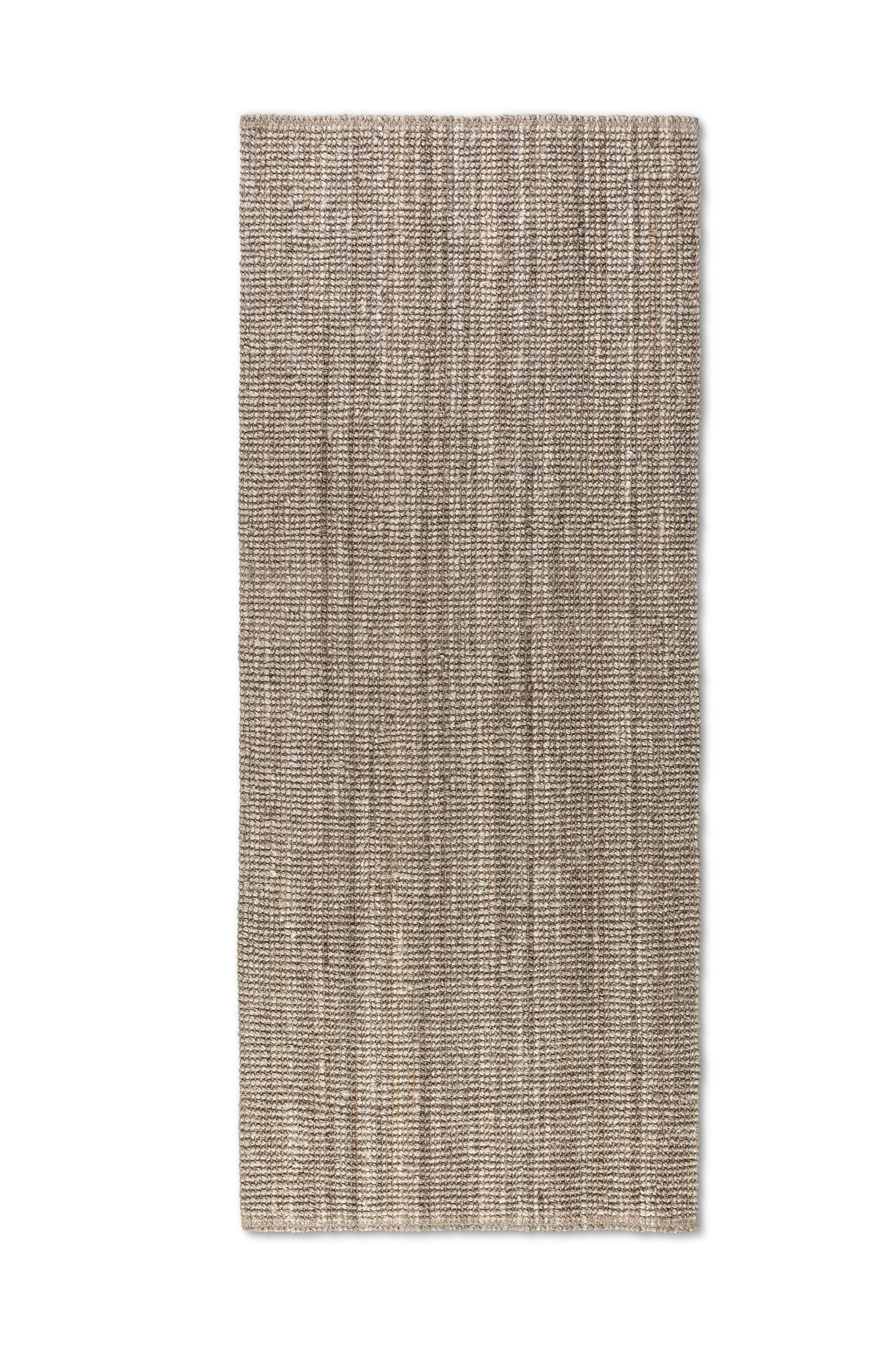 Hanse Home, Behúň Bouclé Jute 105975 Grey Brown, 80x200, hnedá, chodba / predsieň