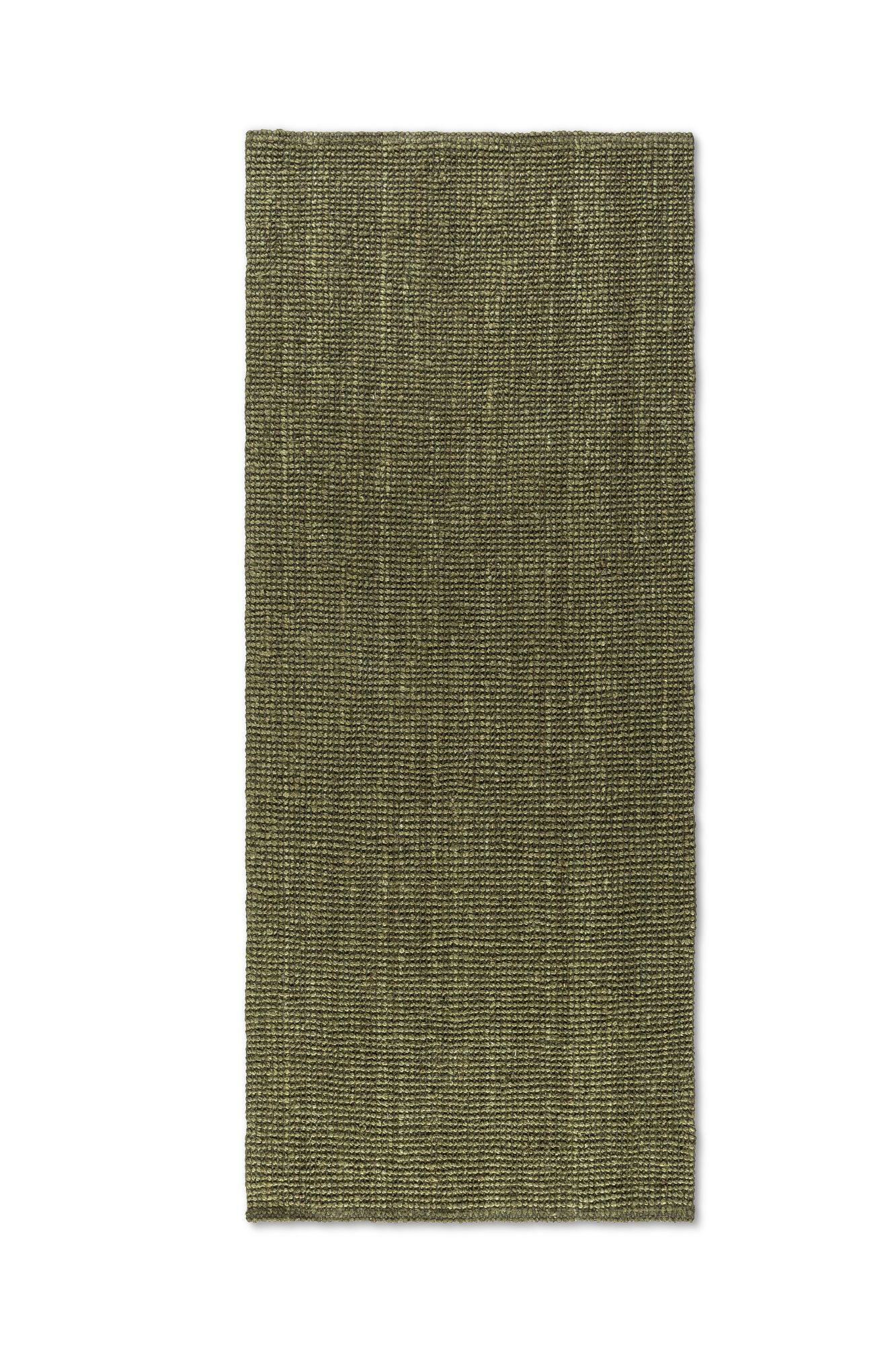 Hanse Home, Behúň Bouclé Jute 105977 Jungle Green, 80x200, zelená, chodba / predsieň