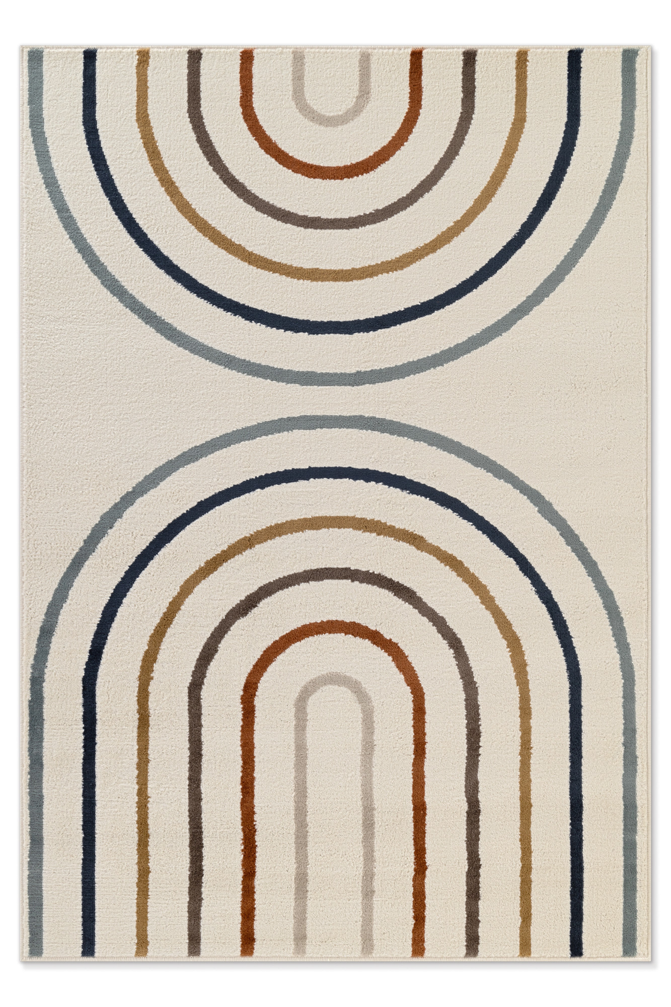 Hanse Home, Detský koberček Adventures 106212 Cream Multicolor, 160x235, biela, detská izba