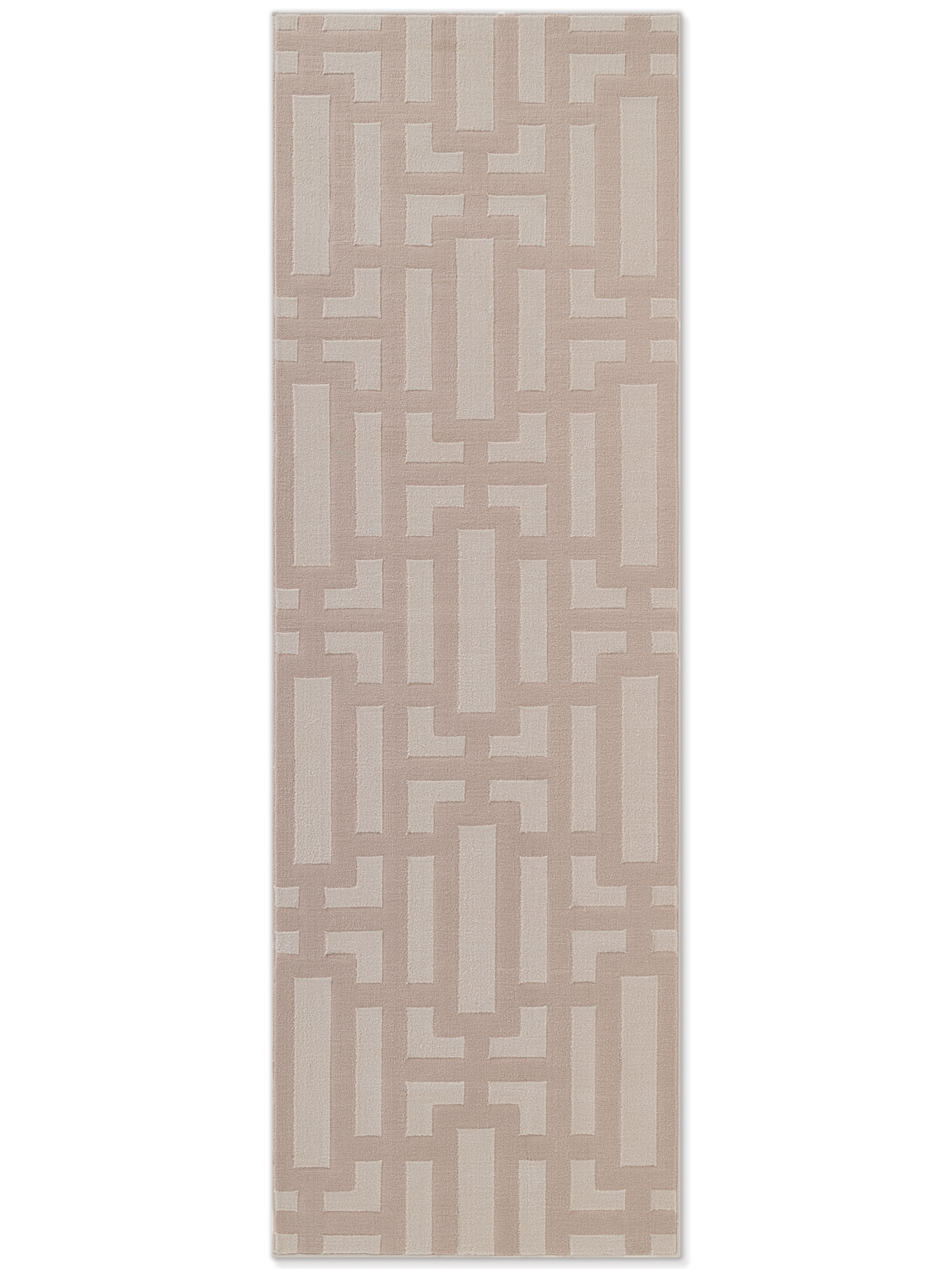 ELLE Decoration, Behúň Perles 106189 Beige Cream z kolekcie Elle, 80x240, béžová, obývacia izba