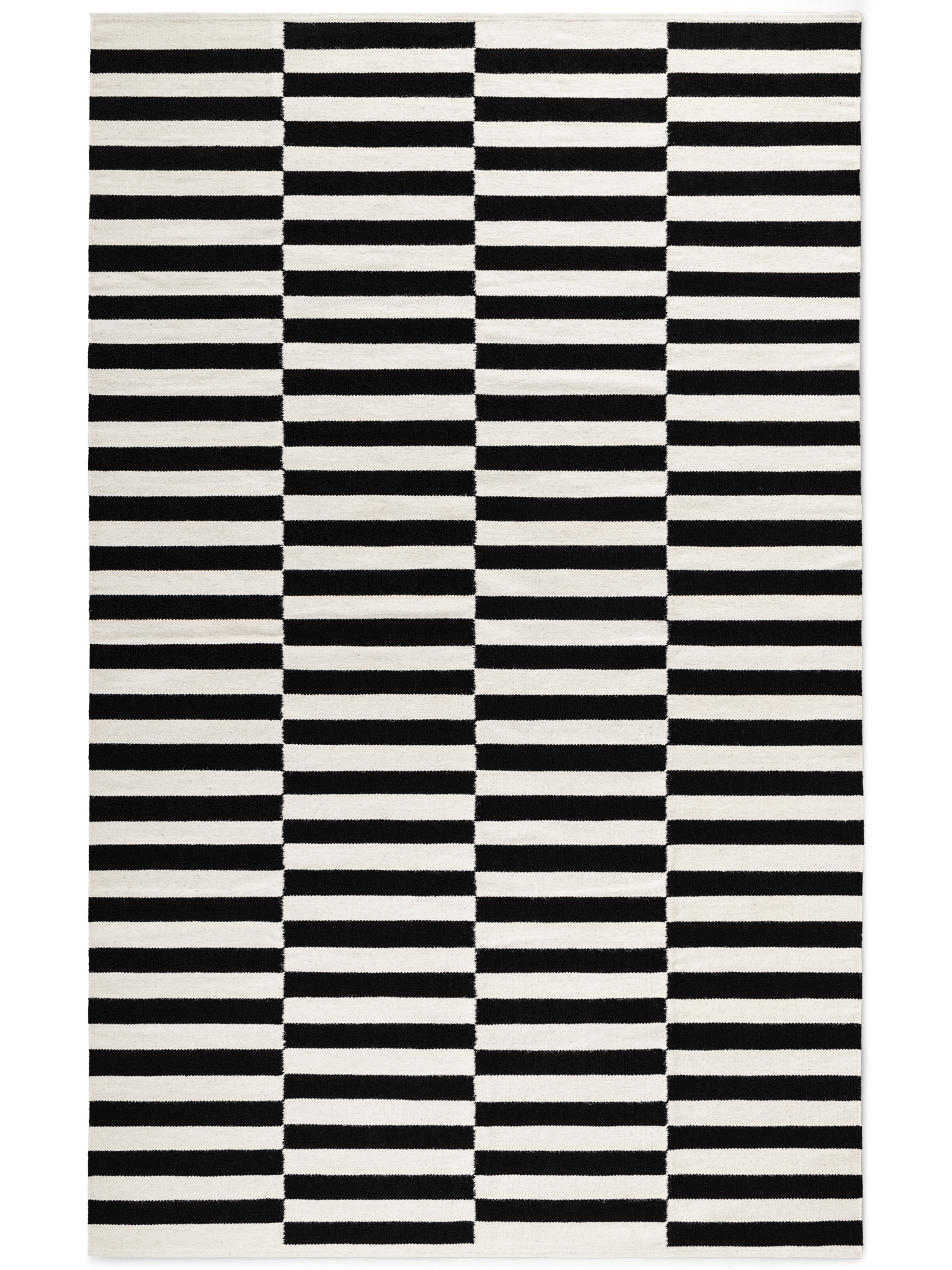 Hanse Home, Kusový koberec Vika 106207 Black White, 200x300, čiernobiela, obývacia izba