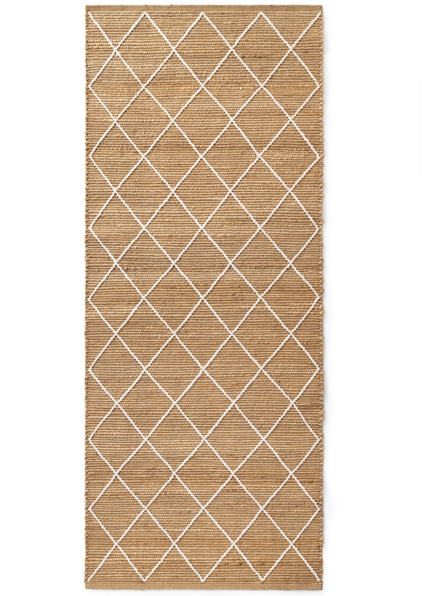 Hanse Home, Behúň Kunu 106208 Natural Gold White, 80x200, béžová, chodba / predsieň
