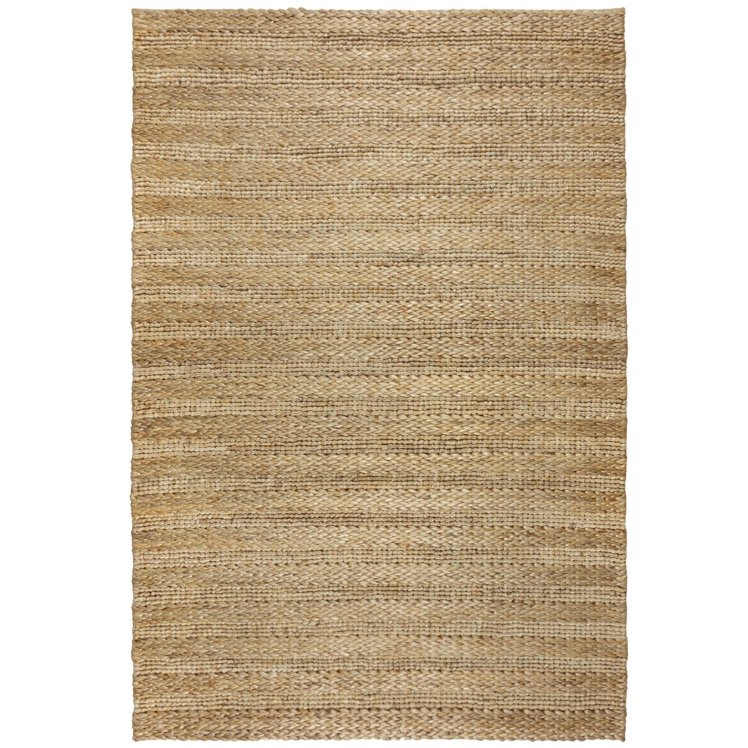 Flair Rugs, Kusový koberec Drew Braid Stripe Natural, 200x290, béžová, chodba / predsieň