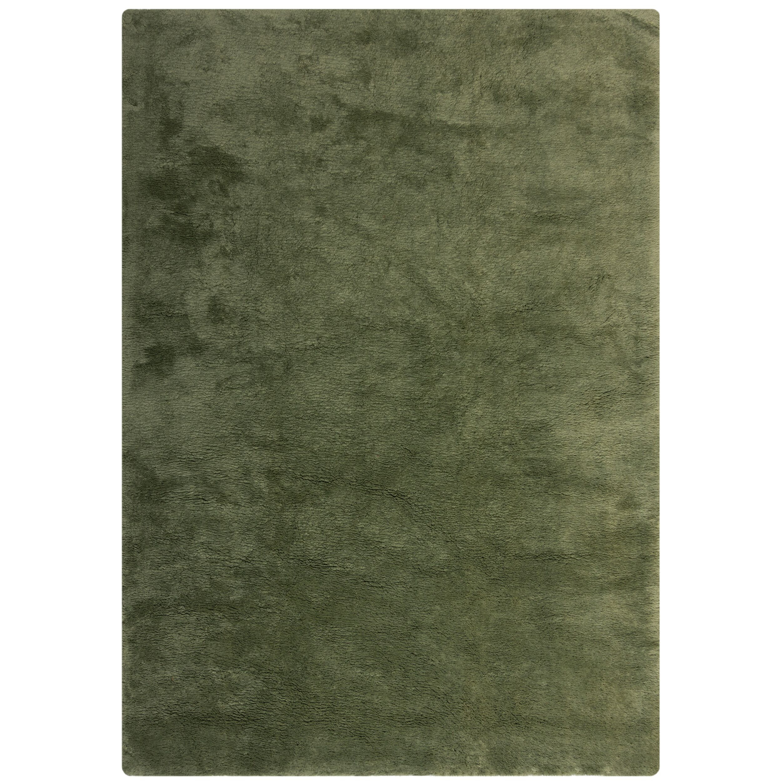 Flair Rugs, Kusový koberec Faroe Faux Fur Green, 80x150, zelená, obývacia izba