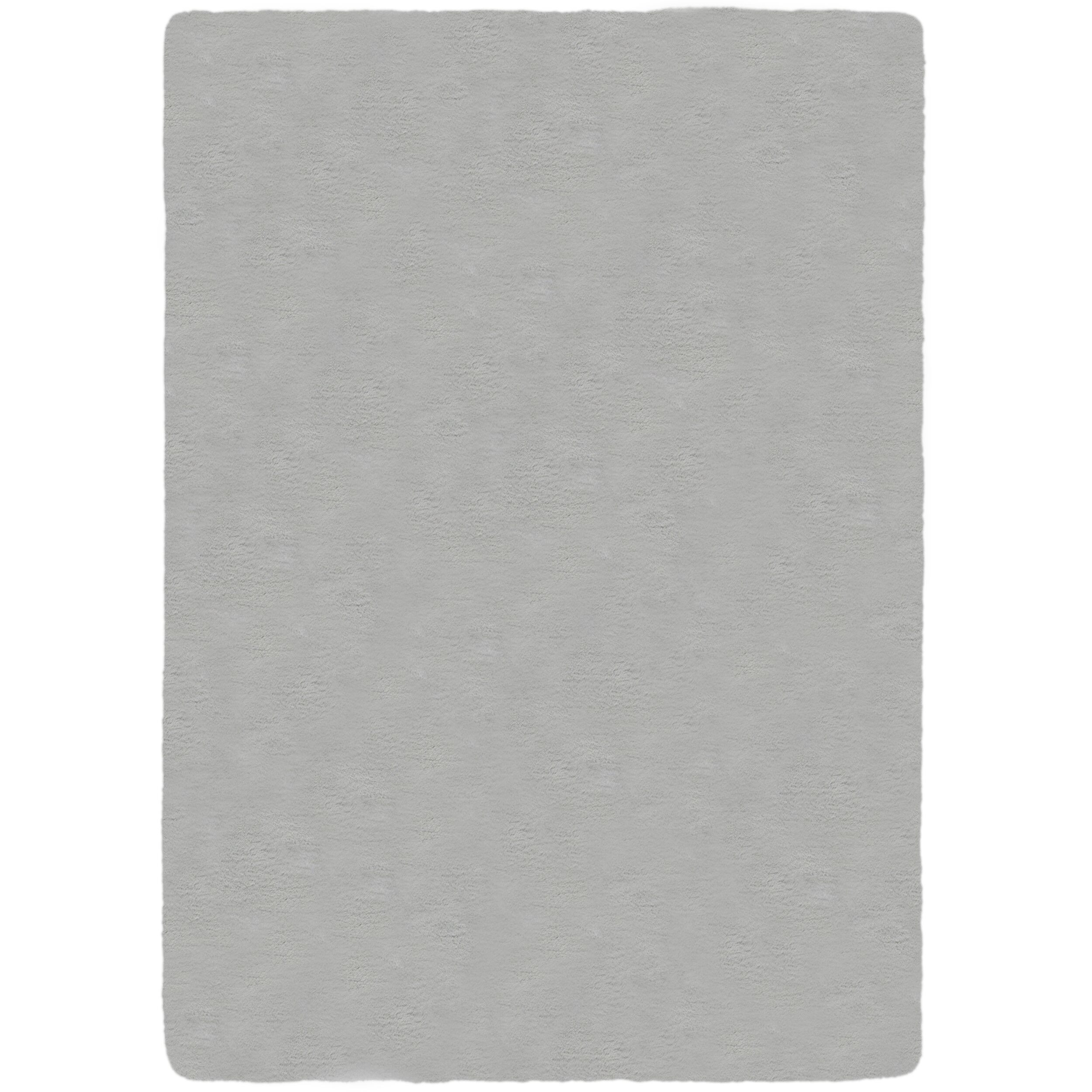Flair Rugs, Kusový koberec Ivy Faux Fur Grey, 200x290, šedá, obývacia izba