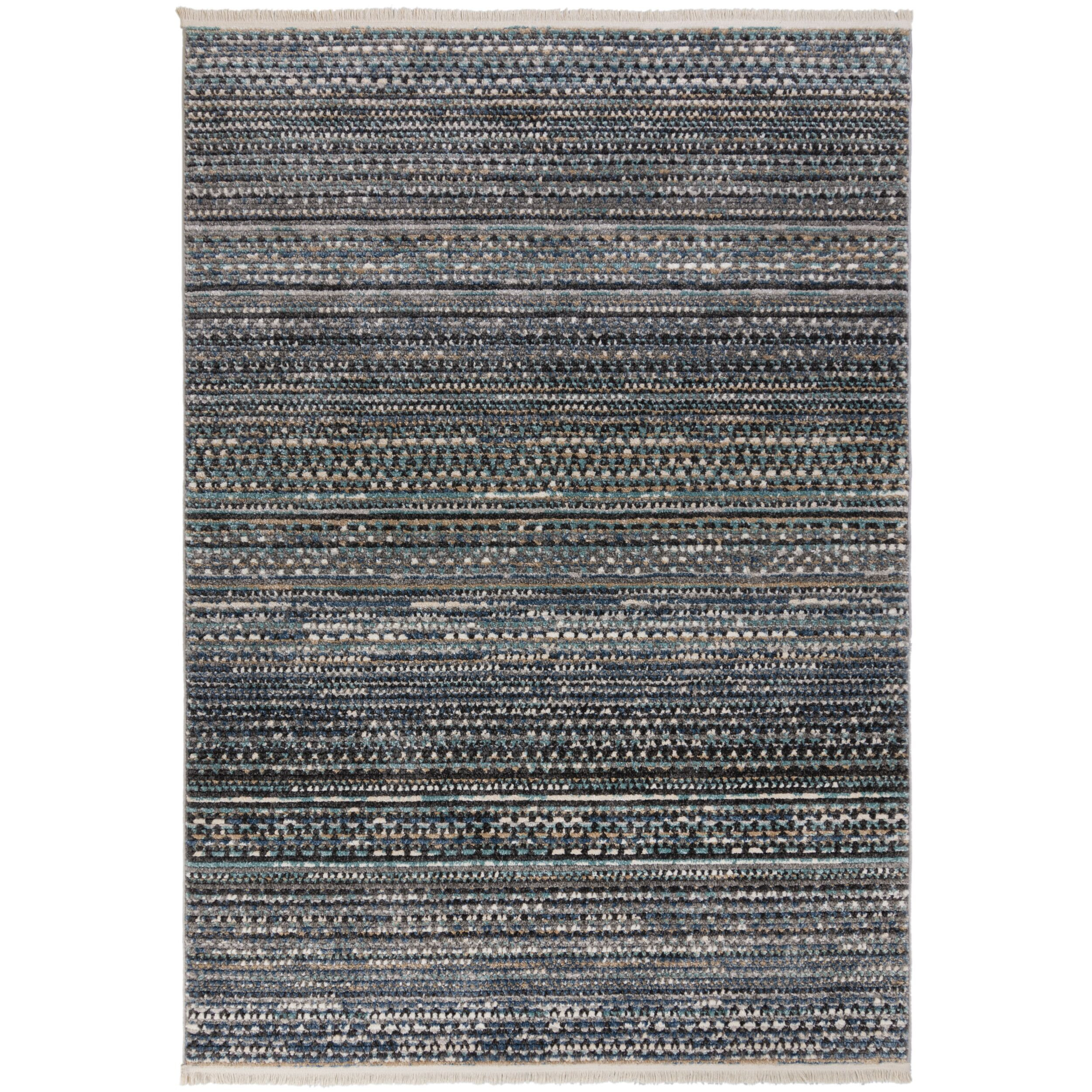 Flair Rugs, Kusový koberec Santiago Camino Blue, 160x230, modrá, obývacia izba